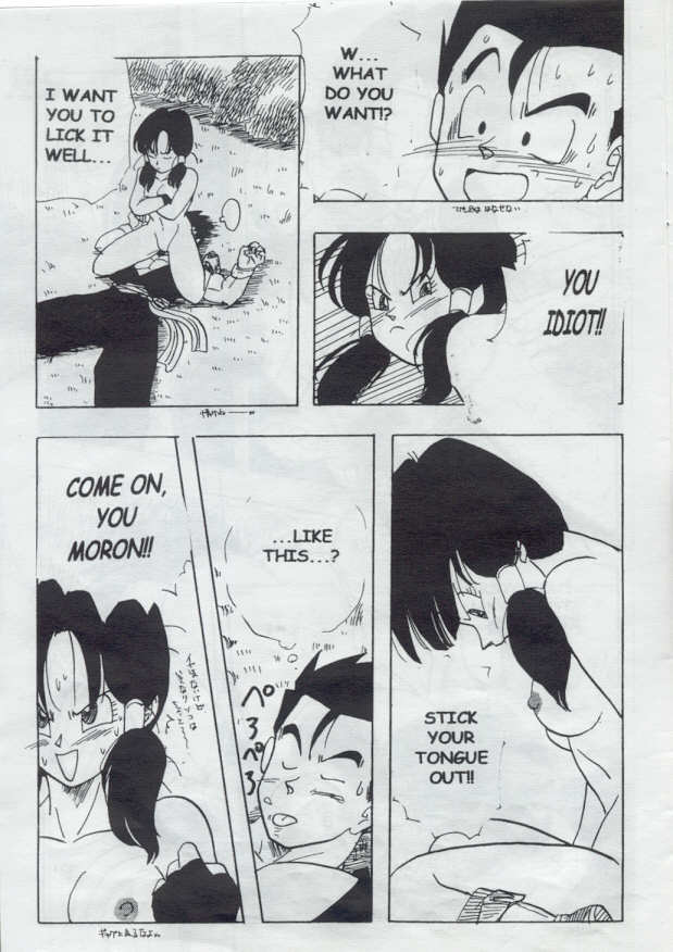 (C44) [Chirigami Goya, Fusuma go Ten (Shoji Hariko)]XX(Dragon Ball Z) [English] Page 8