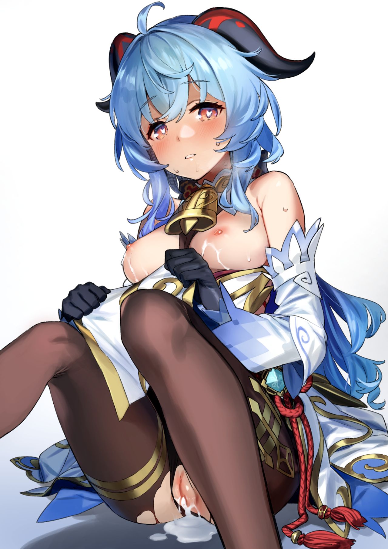 [92M]Kanu-chan ni Amaeru o Manga  Fawning on Ganyu(Genshin Impact) [English] [Decensored] [Colorized] [Satansoft] Page 9