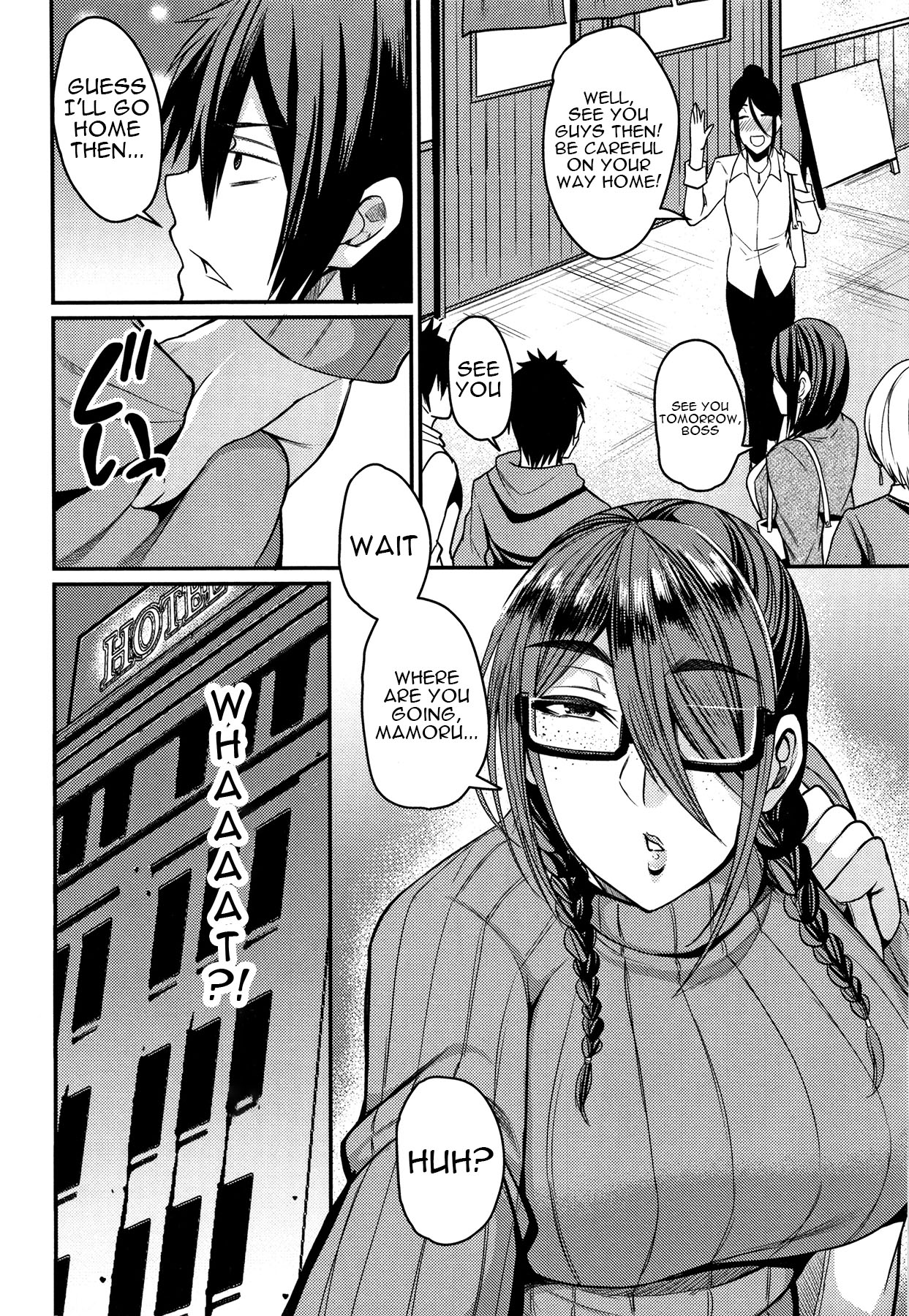 [Nishida Megane]Tsuma Chichi Temptation | Wife Breast Temptation Ch. 1-2[English] {Doujins.com} Page 9