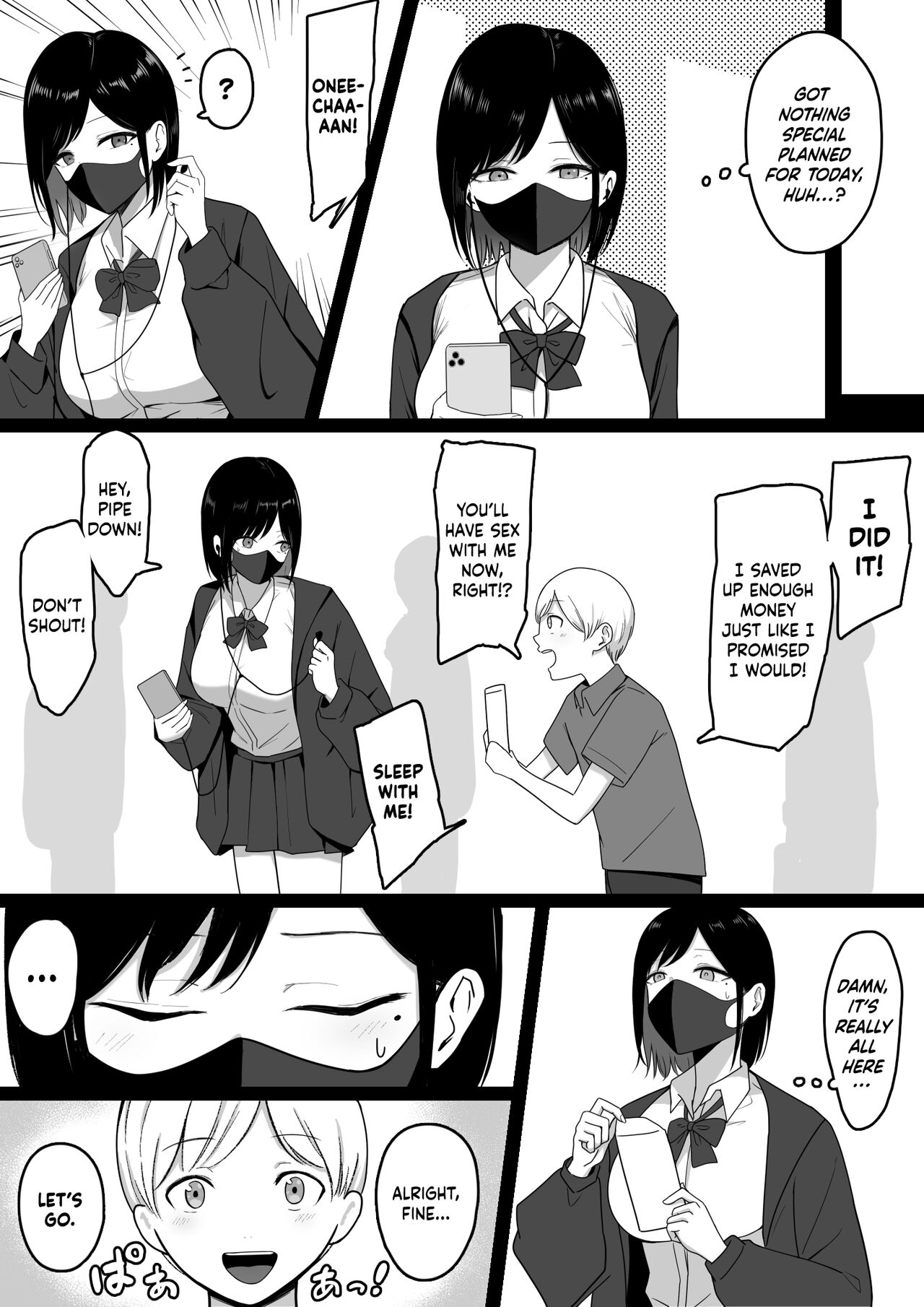 [Shirasudon]Dosukebe Enkou Gal no Naisho Ecchi | Stealthy Sexcapades with a Slutty Gyaru Skank[English] [Decensored] [cutegyaruTL] Page 12