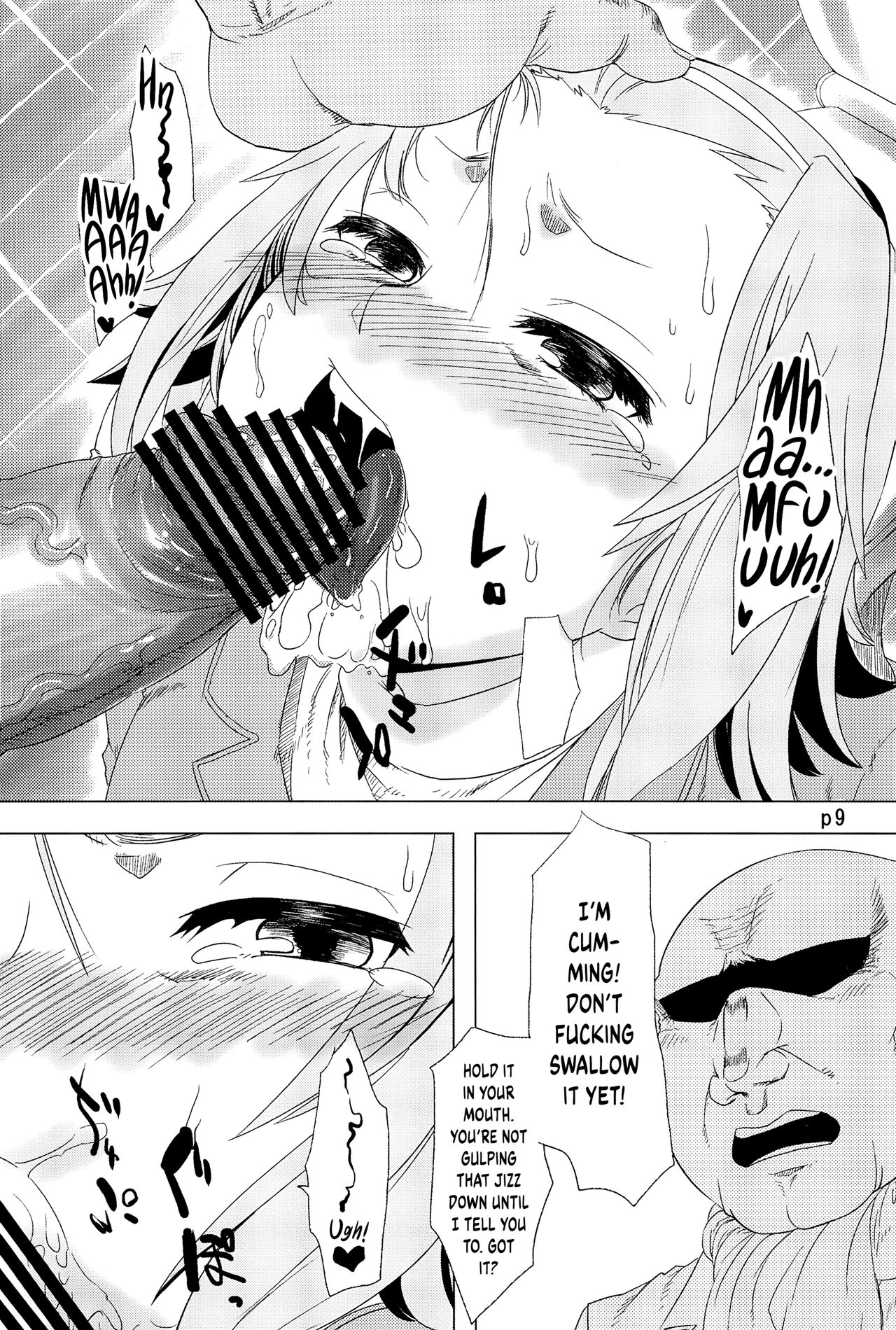(COMIC1☆6) [Toutaku Tuyagadou (Toutaku)]R.O.T 4 Ritsu-chan wa Ookata no Yosoudoori Chinpo ni wa Katenakatta yo... | R.O.T 4 Ricchan Obviously Can’t Beat The Cock 4(K-ON!) [English] [head empty] Page 9