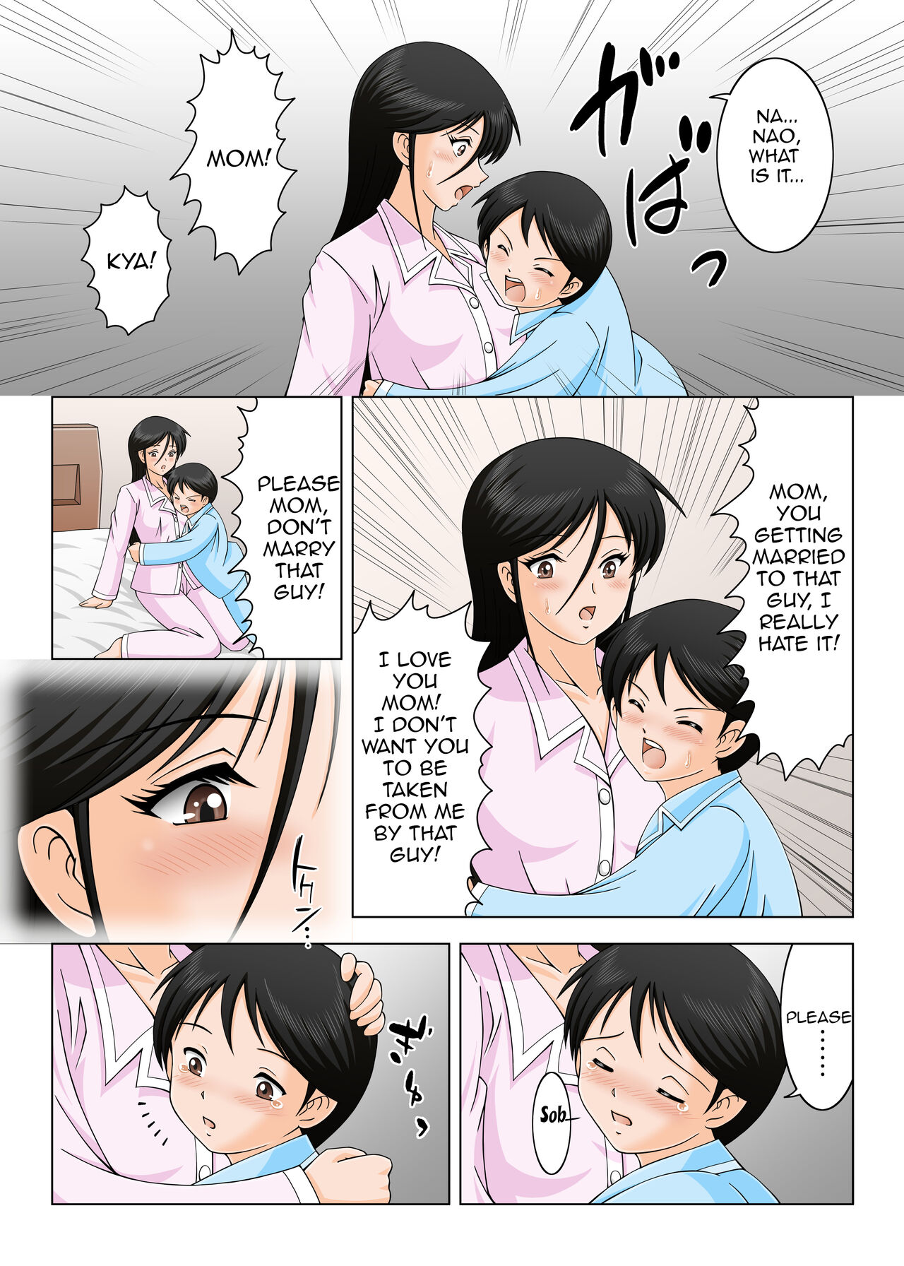 [UraMuuMuuYakata (Dr.Muu)]Kekkon Shinaide Okaa-san | Don't Get Married Mom[English] [Amoskandy] Page 7