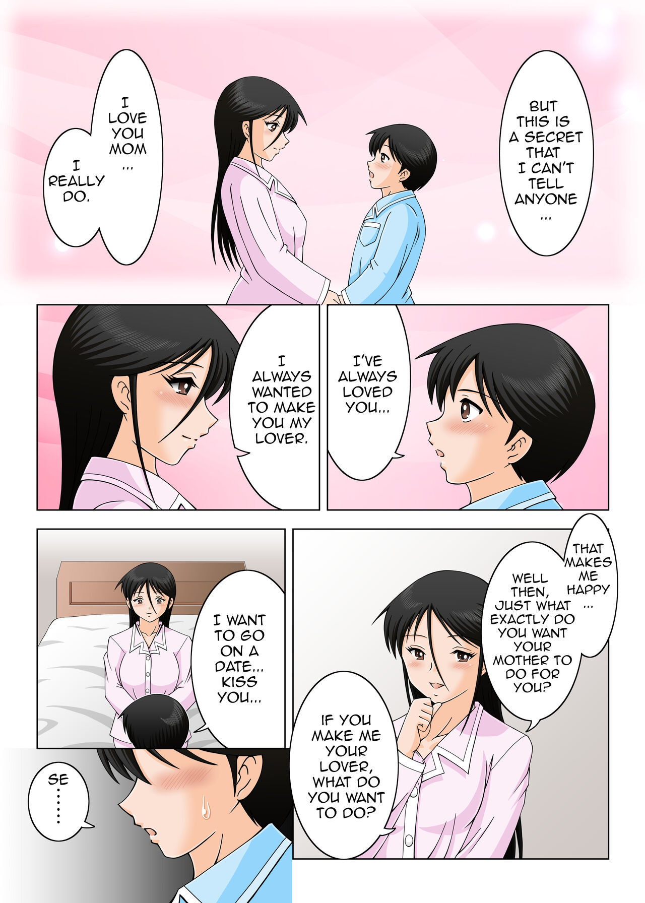 [UraMuuMuuYakata (Dr.Muu)]Kekkon Shinaide Okaa-san | Don't Get Married Mom[English] [Amoskandy] Page 9