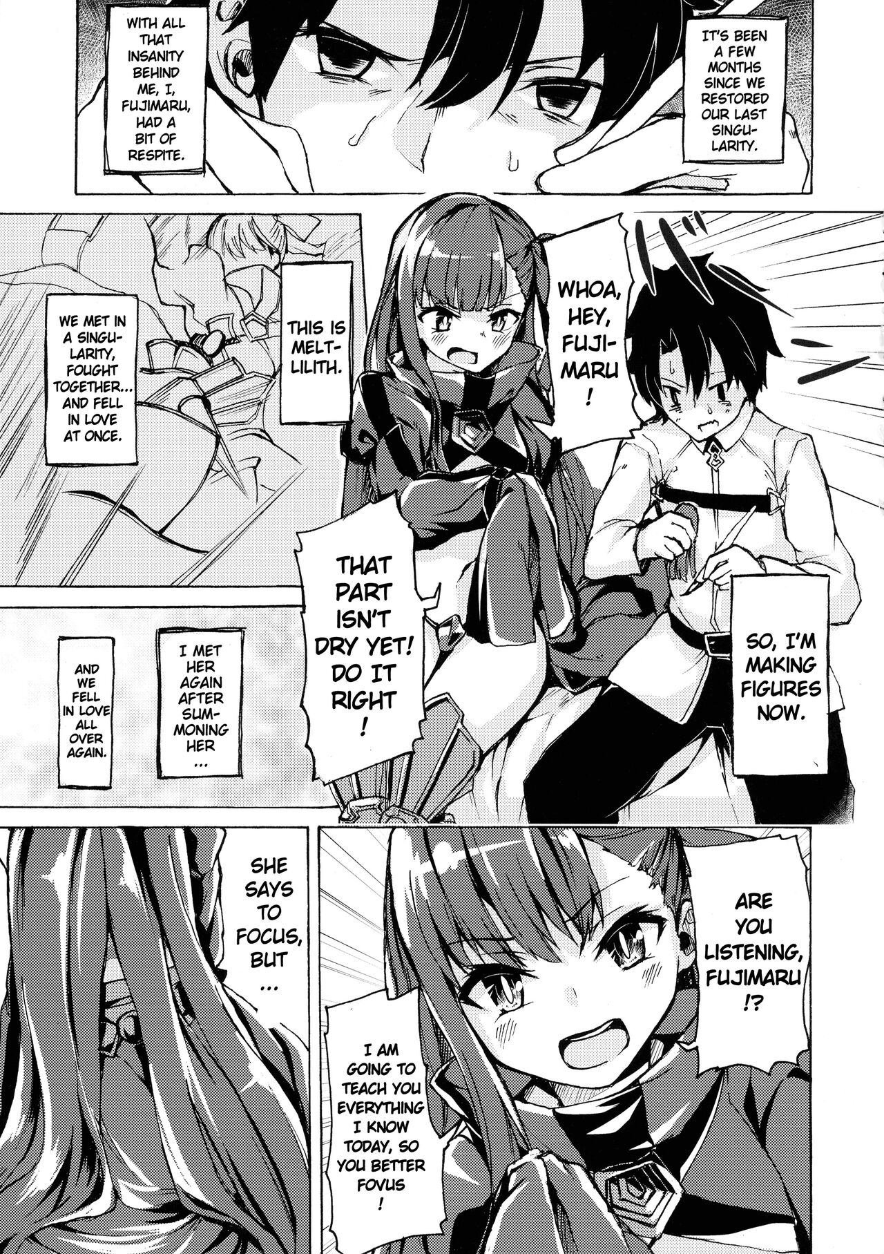 (C93) [Zen@mai Koubou (Shouson)]Yuukai Kairaku | Melting In Pleasure(Fate/Grand Order) [English] [Keye Necktire] Page 3