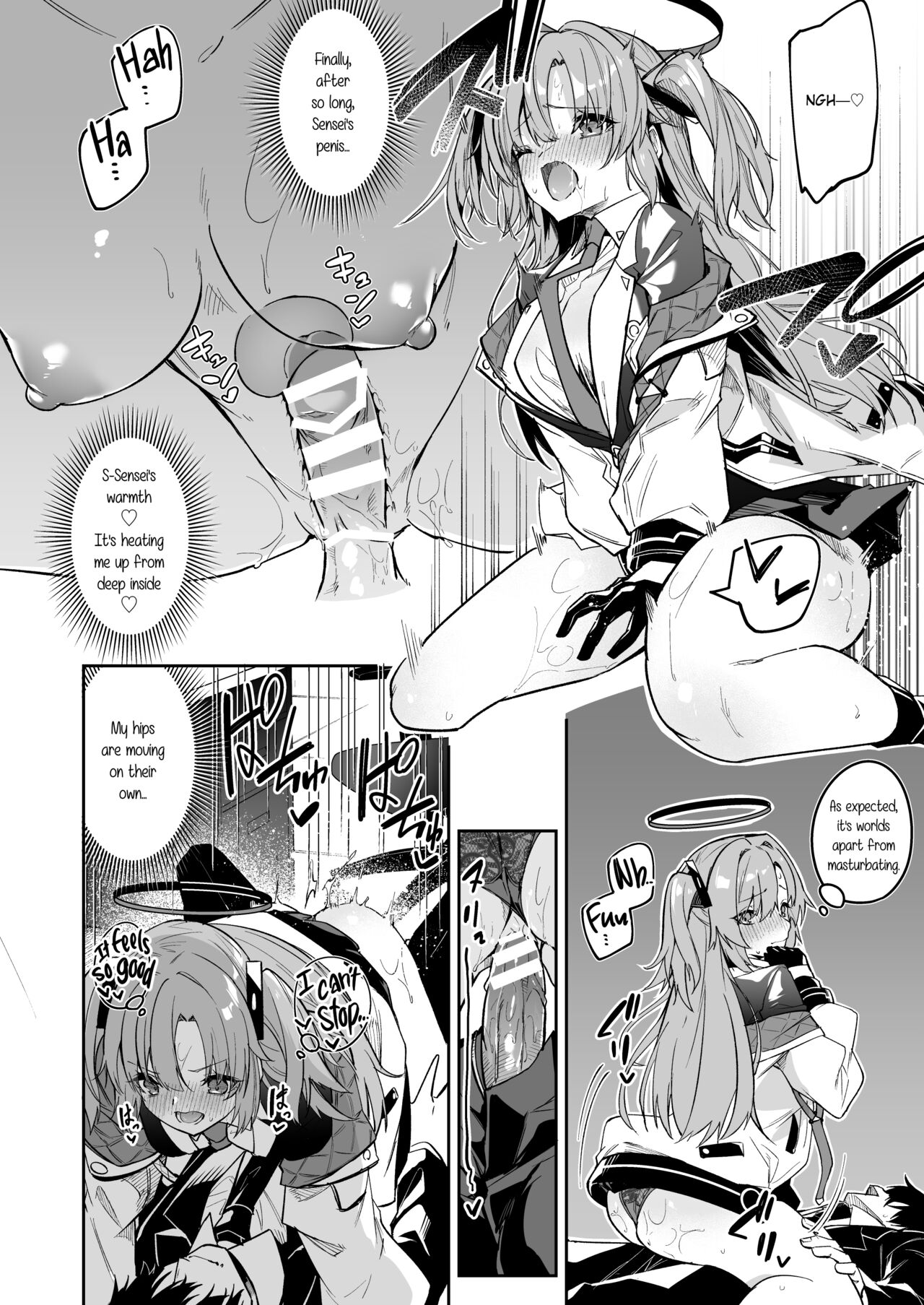 [Shinsekai Set (Hetaren)]Watashi ga Sensei no Musessou o Kyousei Shimasu!(Blue Archive) [English] [Kirby + Seal] [Digital] Page 10