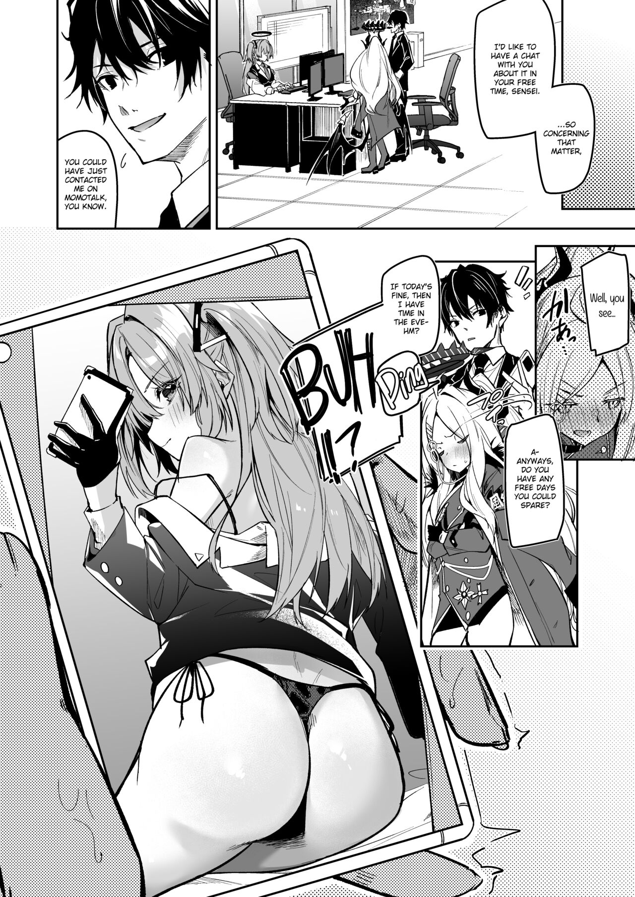 [Shinsekai Set (Hetaren)]Watashi ga Sensei no Musessou o Kyousei Shimasu!(Blue Archive) [English] [Kirby + Seal] [Digital] Page 12