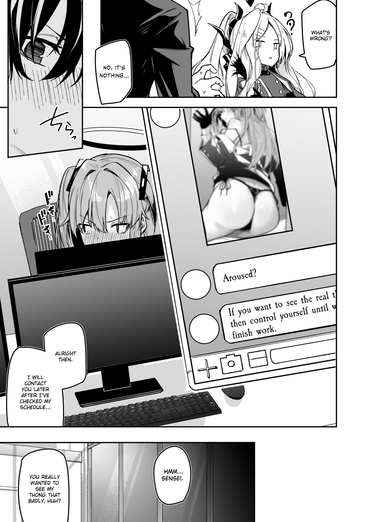 [Shinsekai Set (Hetaren)]Watashi ga Sensei no Musessou o Kyousei Shimasu!(Blue Archive) [English] [Kirby + Seal] [Digital] Page 13