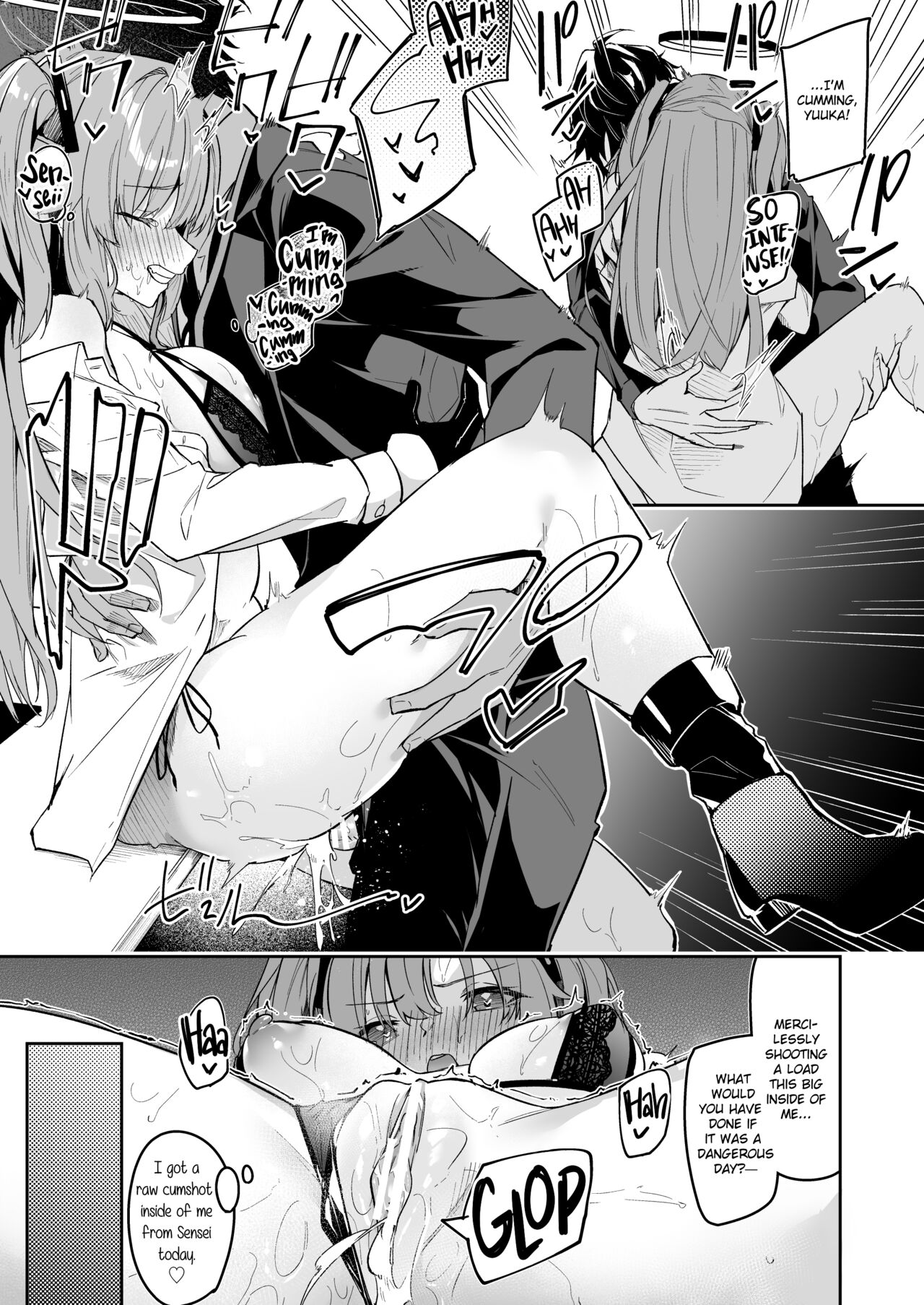 [Shinsekai Set (Hetaren)]Watashi ga Sensei no Musessou o Kyousei Shimasu!(Blue Archive) [English] [Kirby + Seal] [Digital] Page 17