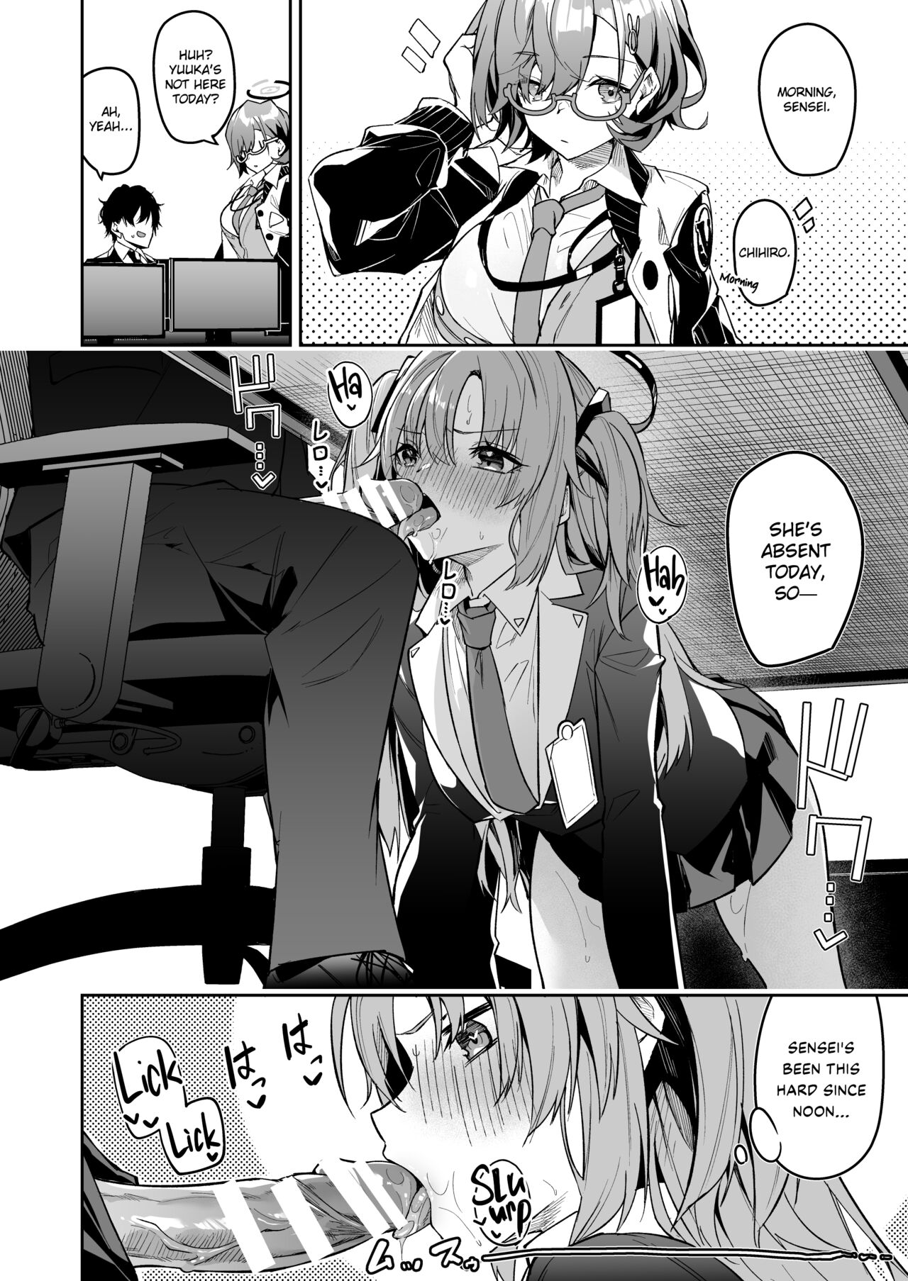 [Shinsekai Set (Hetaren)]Watashi ga Sensei no Musessou o Kyousei Shimasu!(Blue Archive) [English] [Kirby + Seal] [Digital] Page 18