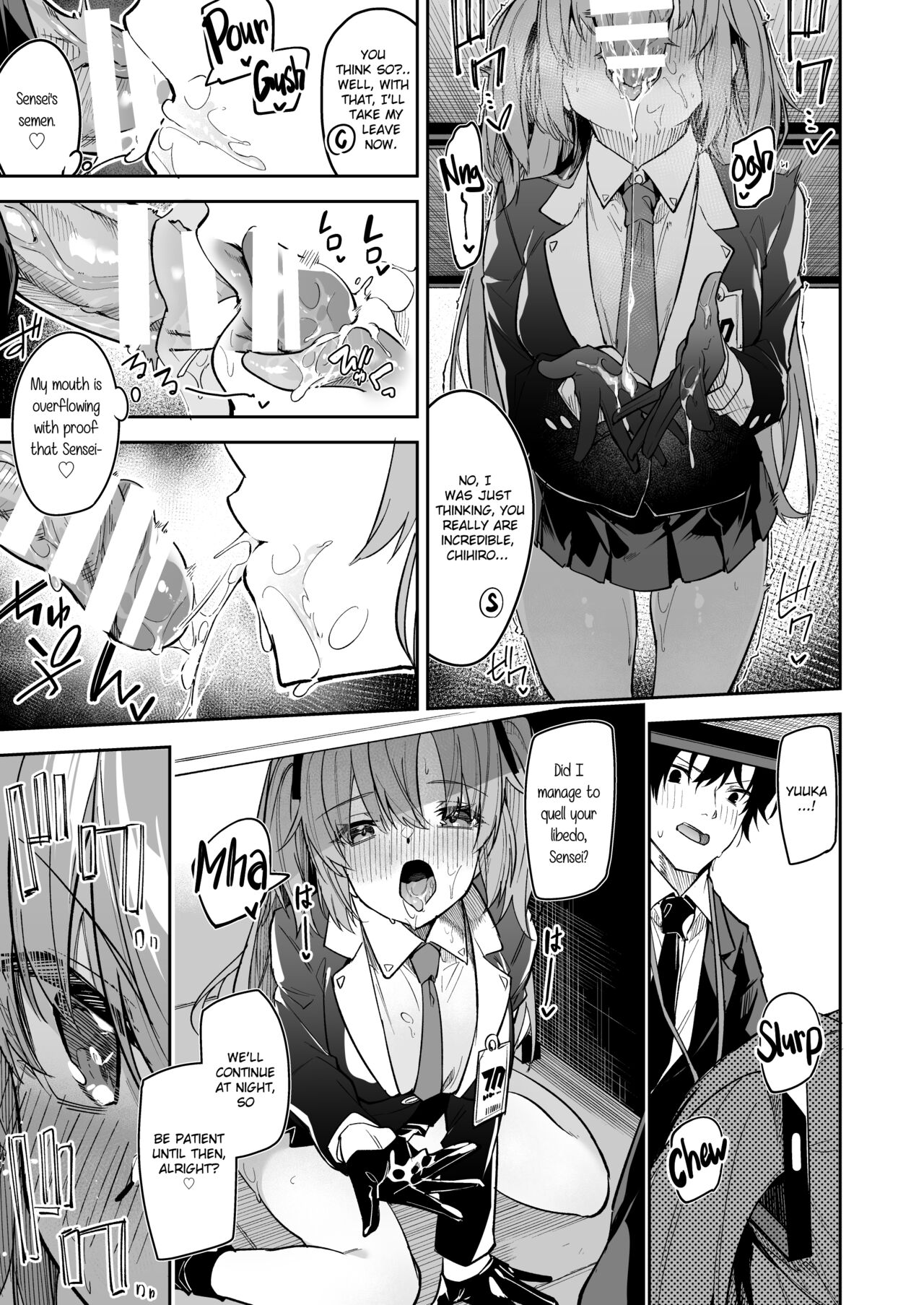 [Shinsekai Set (Hetaren)]Watashi ga Sensei no Musessou o Kyousei Shimasu!(Blue Archive) [English] [Kirby + Seal] [Digital] Page 21