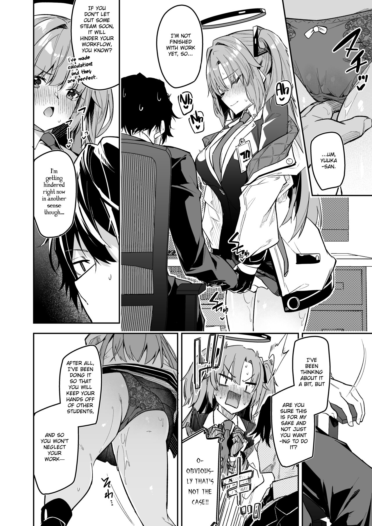 [Shinsekai Set (Hetaren)]Watashi ga Sensei no Musessou o Kyousei Shimasu!(Blue Archive) [English] [Kirby + Seal] [Digital] Page 22