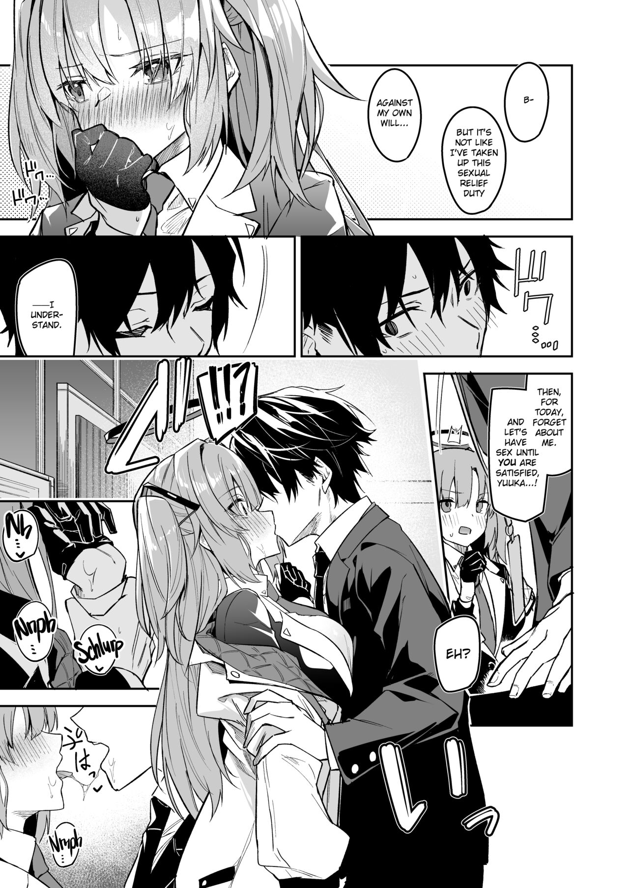 [Shinsekai Set (Hetaren)]Watashi ga Sensei no Musessou o Kyousei Shimasu!(Blue Archive) [English] [Kirby + Seal] [Digital] Page 23