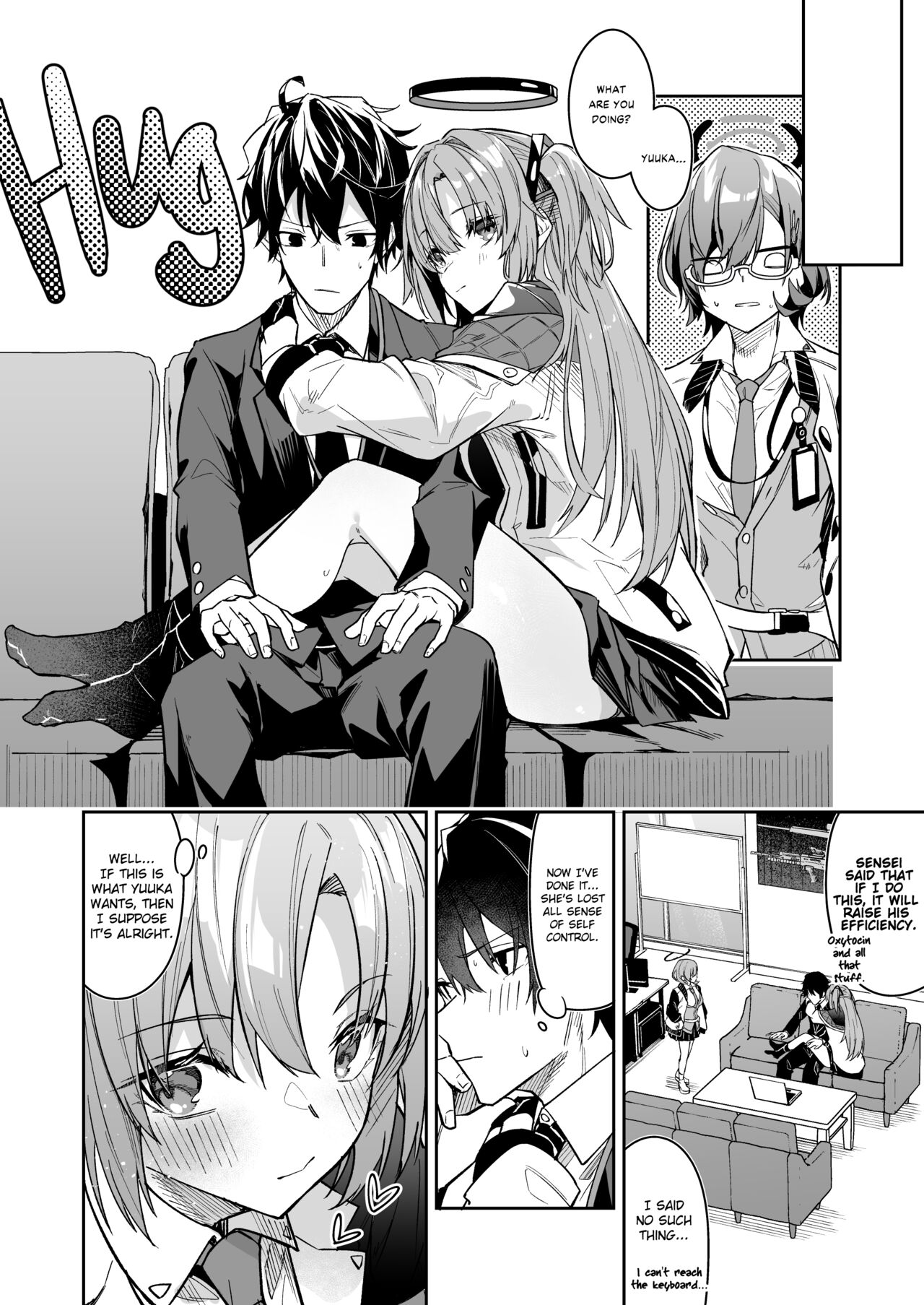 [Shinsekai Set (Hetaren)]Watashi ga Sensei no Musessou o Kyousei Shimasu!(Blue Archive) [English] [Kirby + Seal] [Digital] Page 36