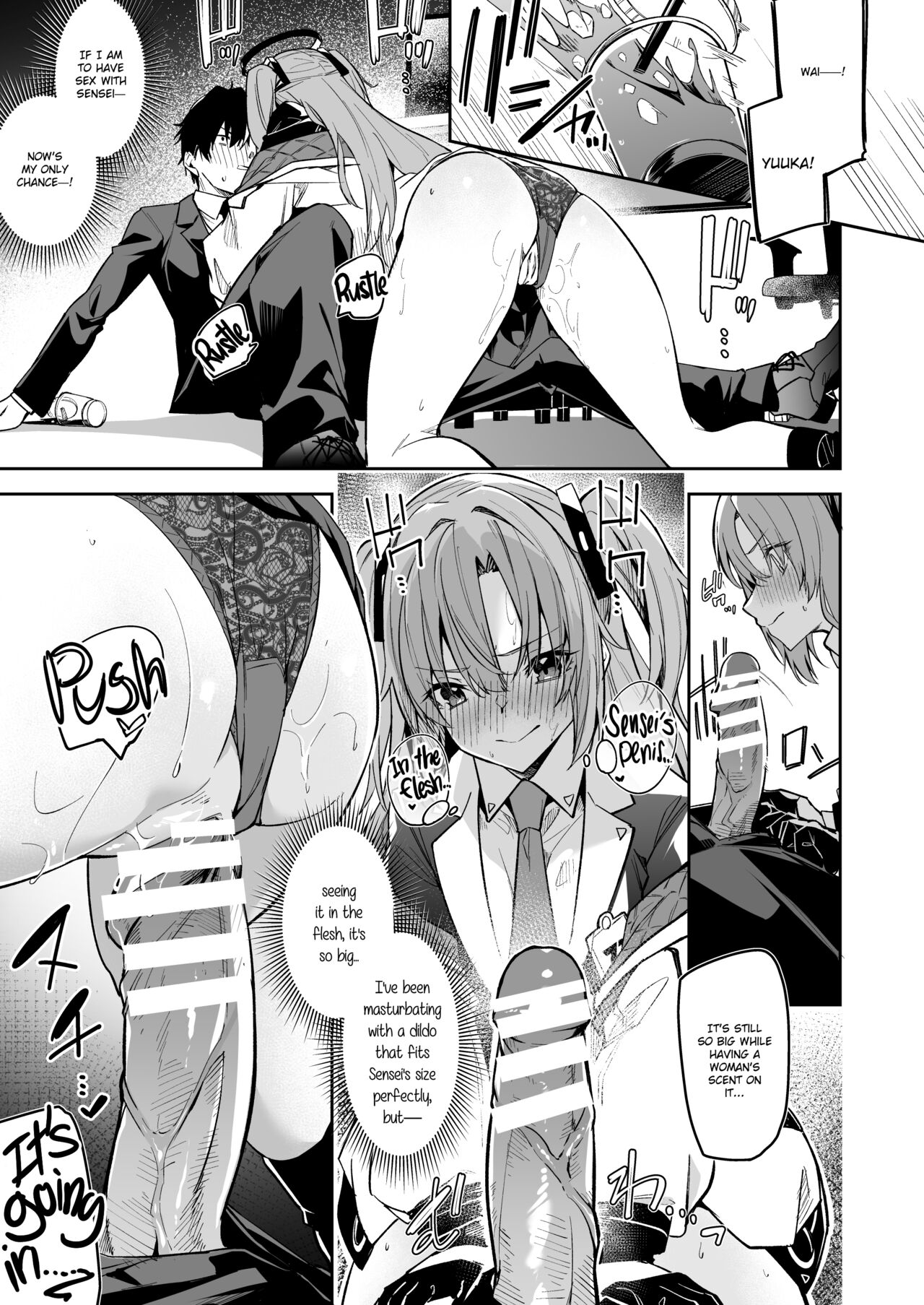 [Shinsekai Set (Hetaren)]Watashi ga Sensei no Musessou o Kyousei Shimasu!(Blue Archive) [English] [Kirby + Seal] [Digital] Page 9