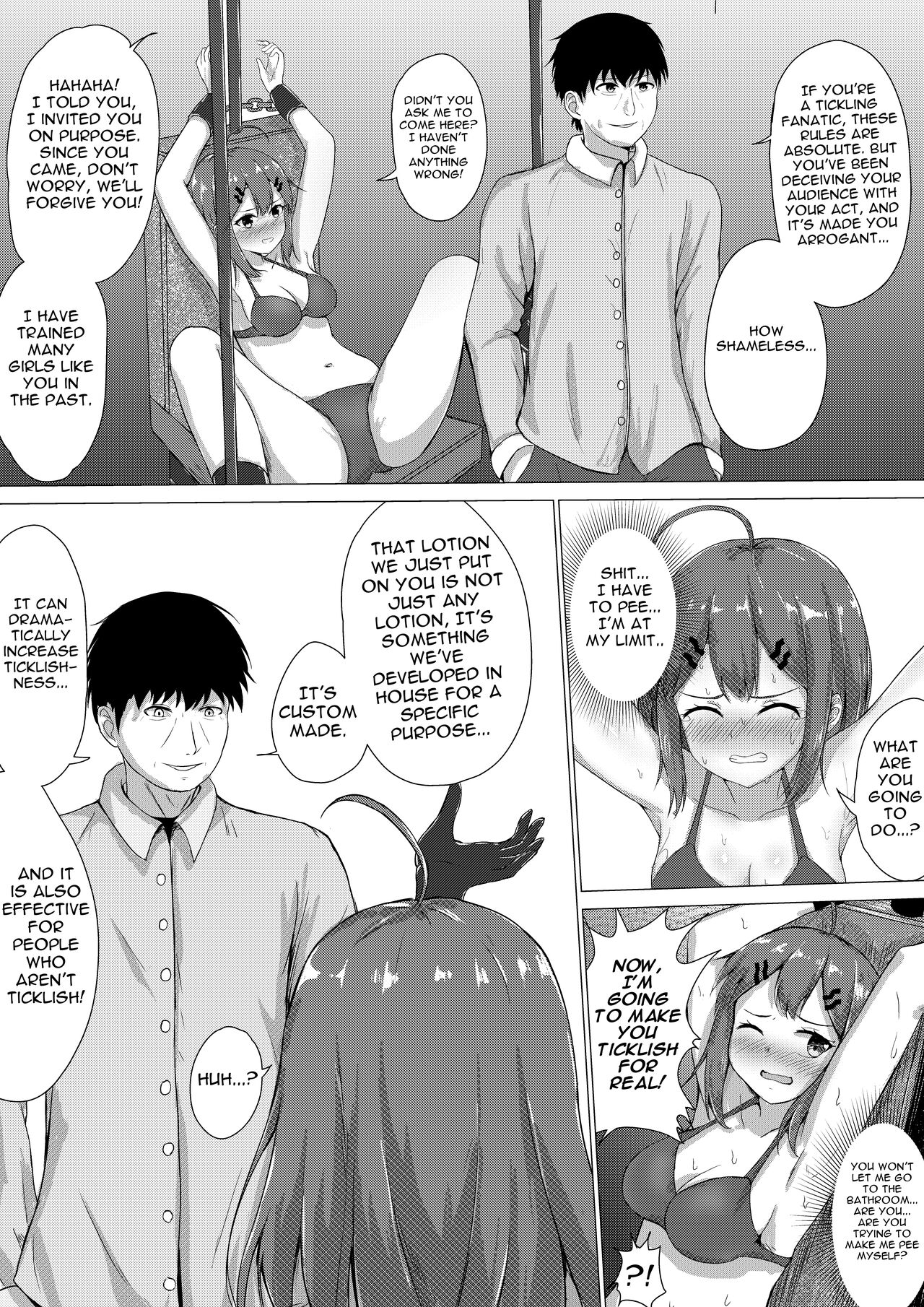 [Nisusu]Tickling Actress's Punishment[English] Page 14