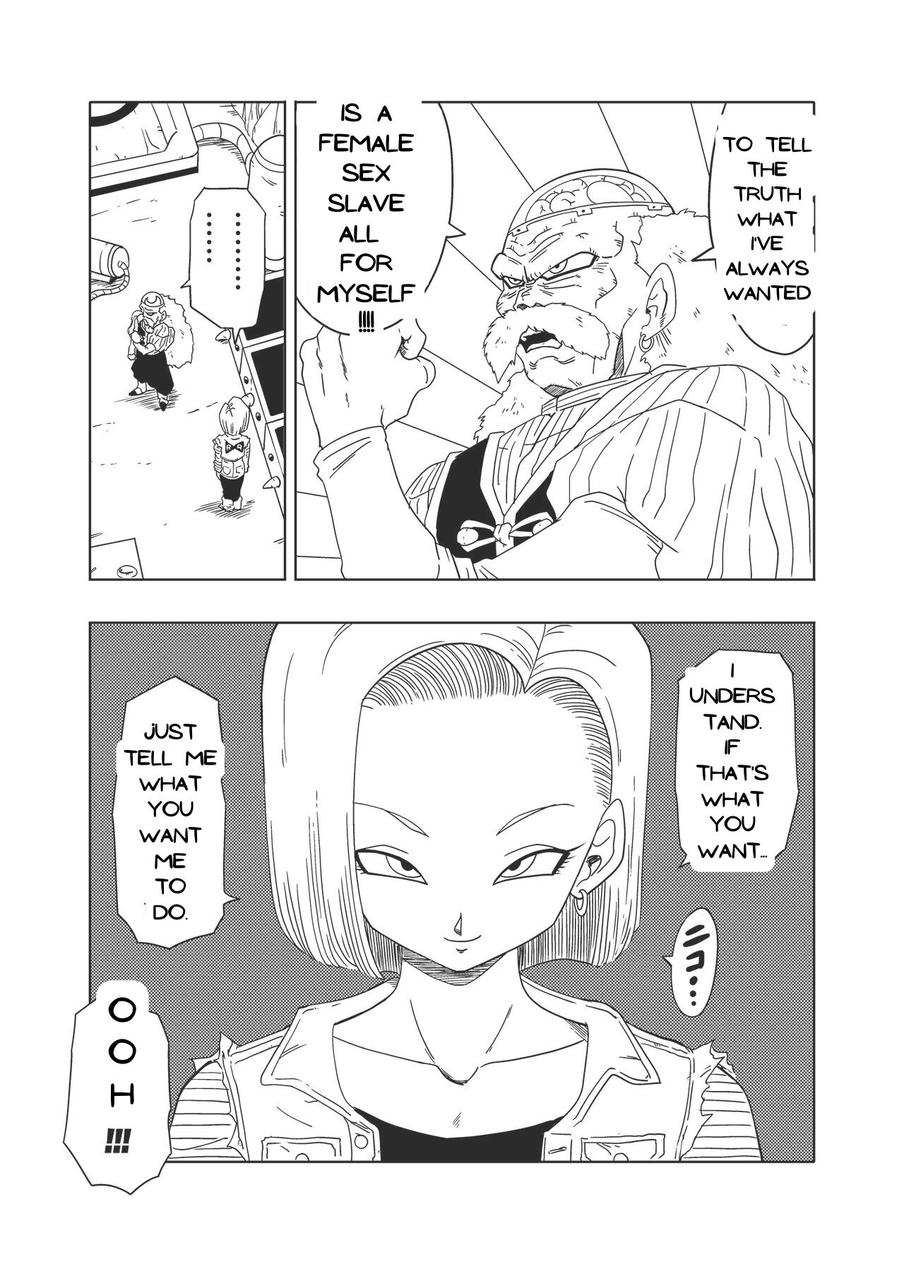[Old School Academy (Amedama Akihito)]DB-X Doctor Gero x Android 18(Dragon Ball Z) [English] Page 4