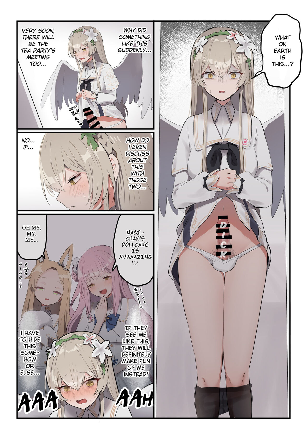[Muchimo]The Tea Party's Futanari #1(Blue Archive) [English] [NoelHarkov] Page 15