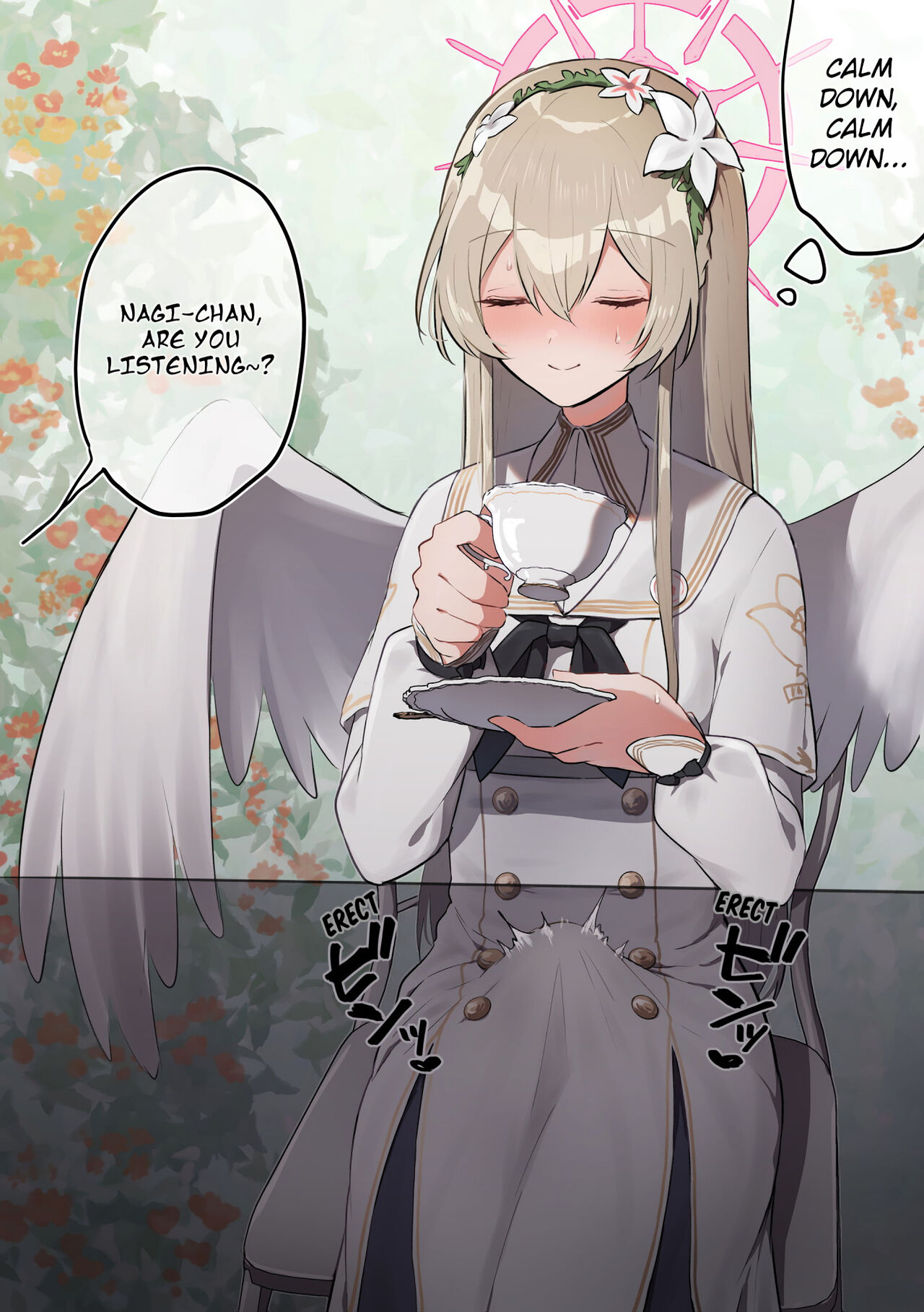 [Muchimo]The Tea Party's Futanari #1(Blue Archive) [English] [NoelHarkov] Page 3