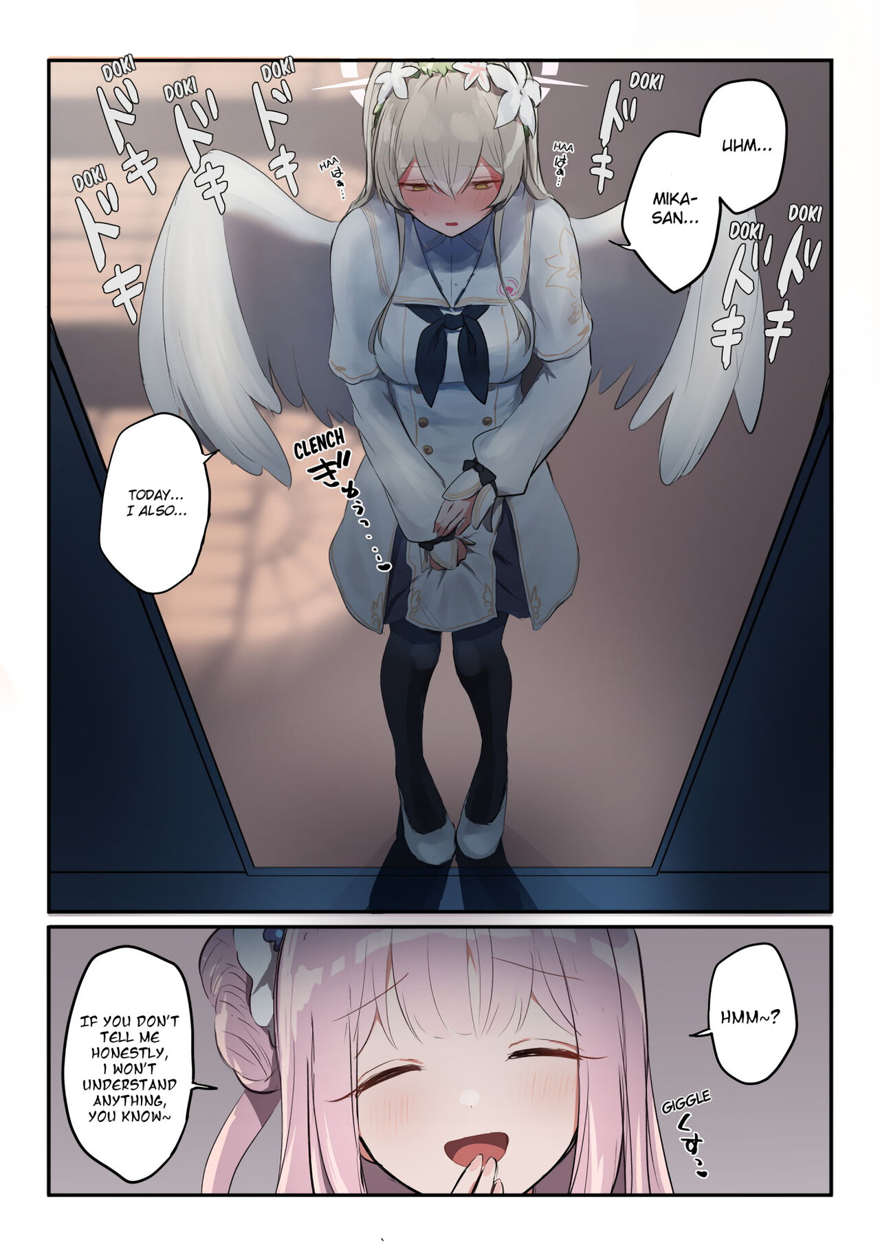 [Muchimo]The Tea Party's Futanari #1(Blue Archive) [English] [NoelHarkov] Page 4