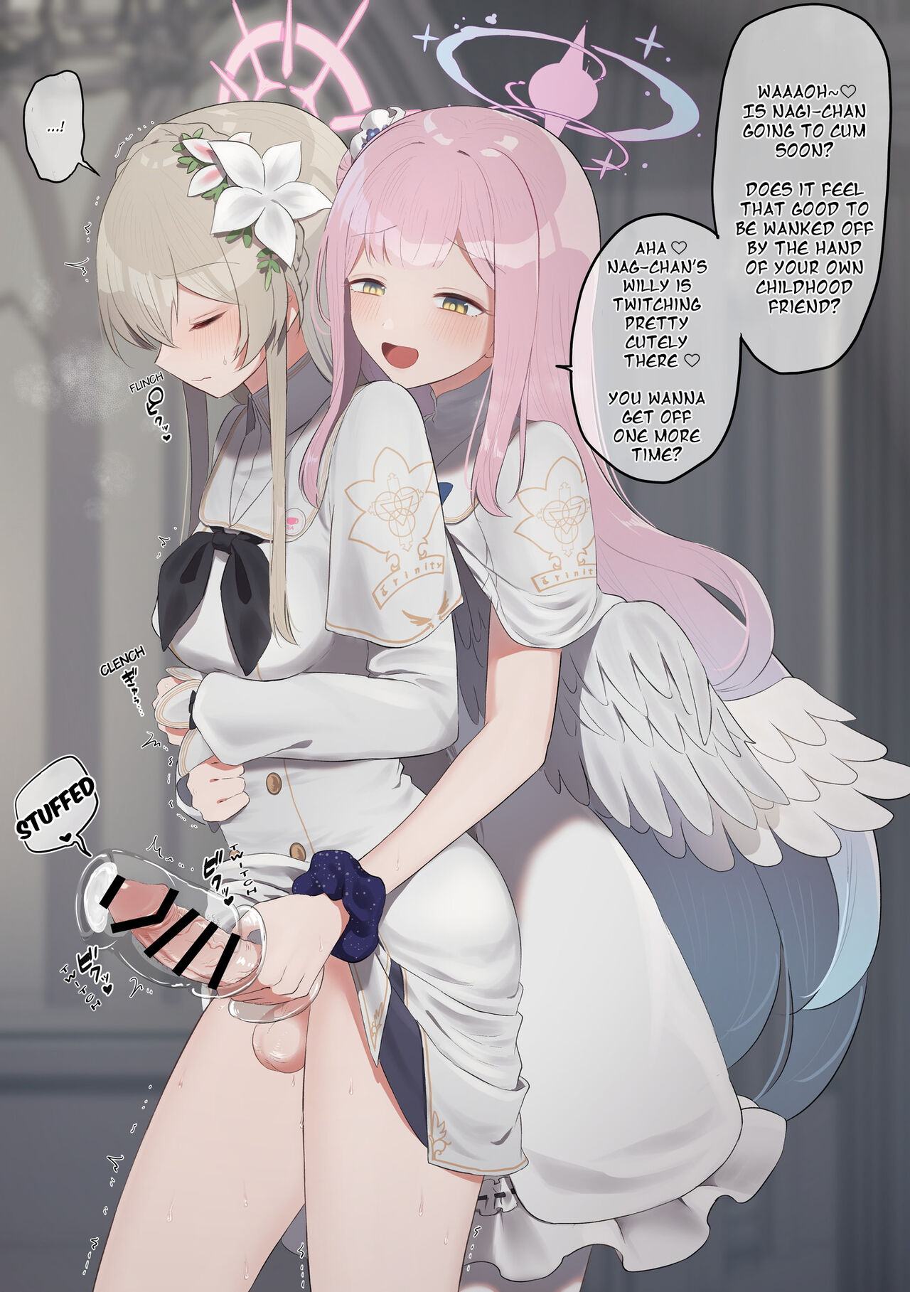 [Muchimo]The Tea Party's Futanari #1(Blue Archive) [English] [NoelHarkov] Page 7