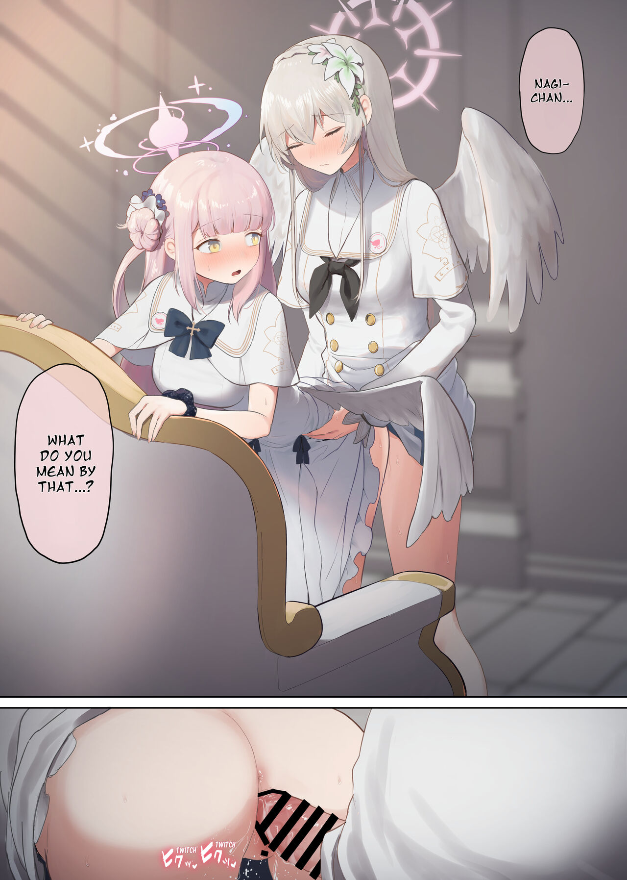 [Muchimo]The Tea Party's Futanari #2(Blue Archive) [English] [NoelHarkov] Page 10