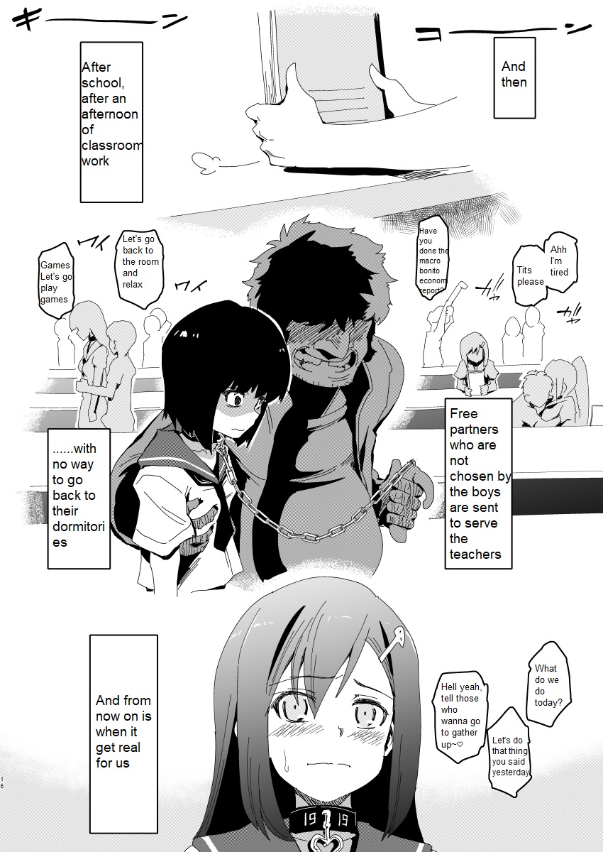 [ILD CAT (Yaneko Uta)]Absolute Obedience Academy - School Guide Edition || Zettai Fukujuu Gakuen Gakuen Annai Hen[English][MTL] Page 15