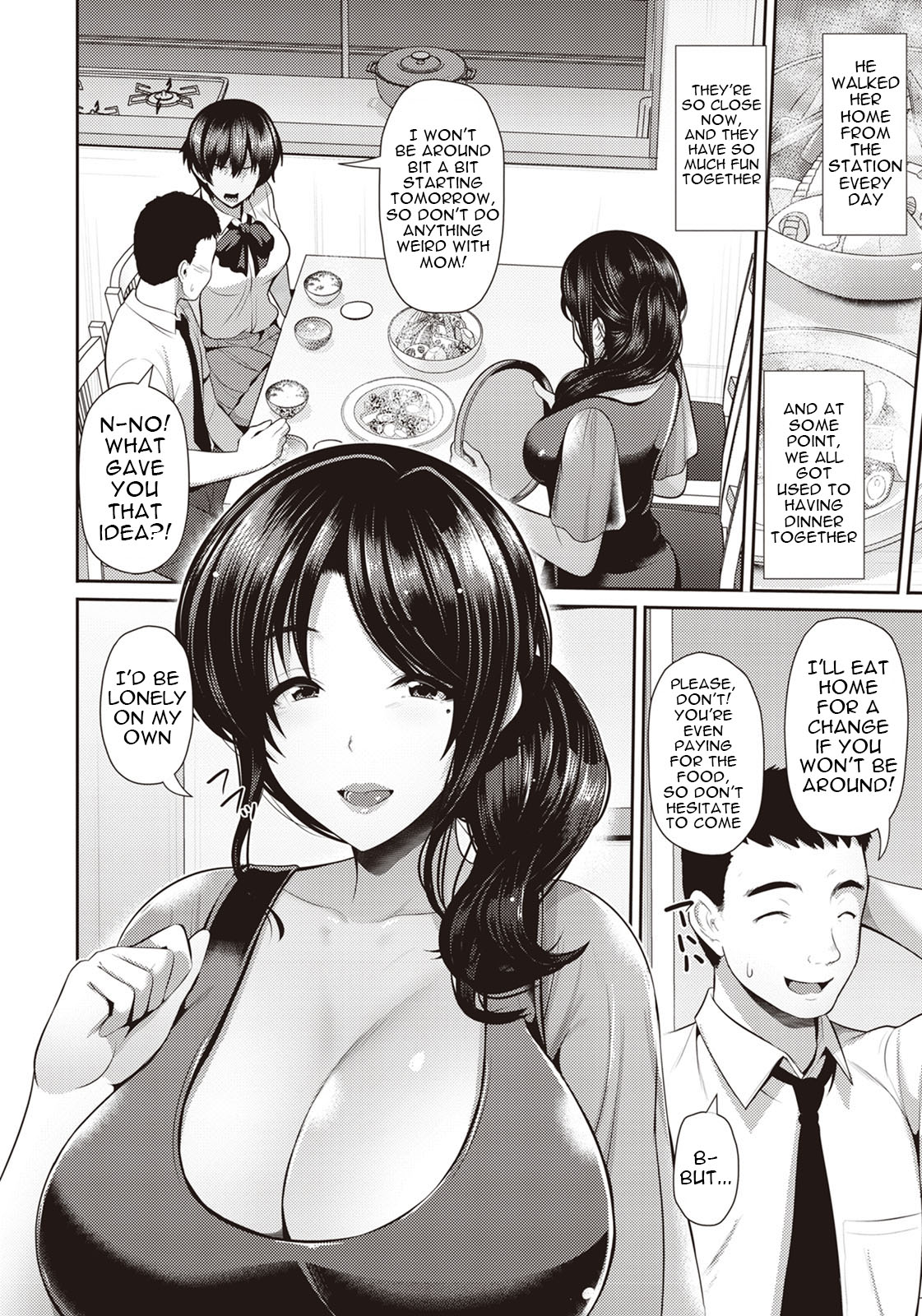 [Toba Yuga]Oyako to Seiai | Sexual Love With Mother and Daughter[English] {Doujins.com} Page 3