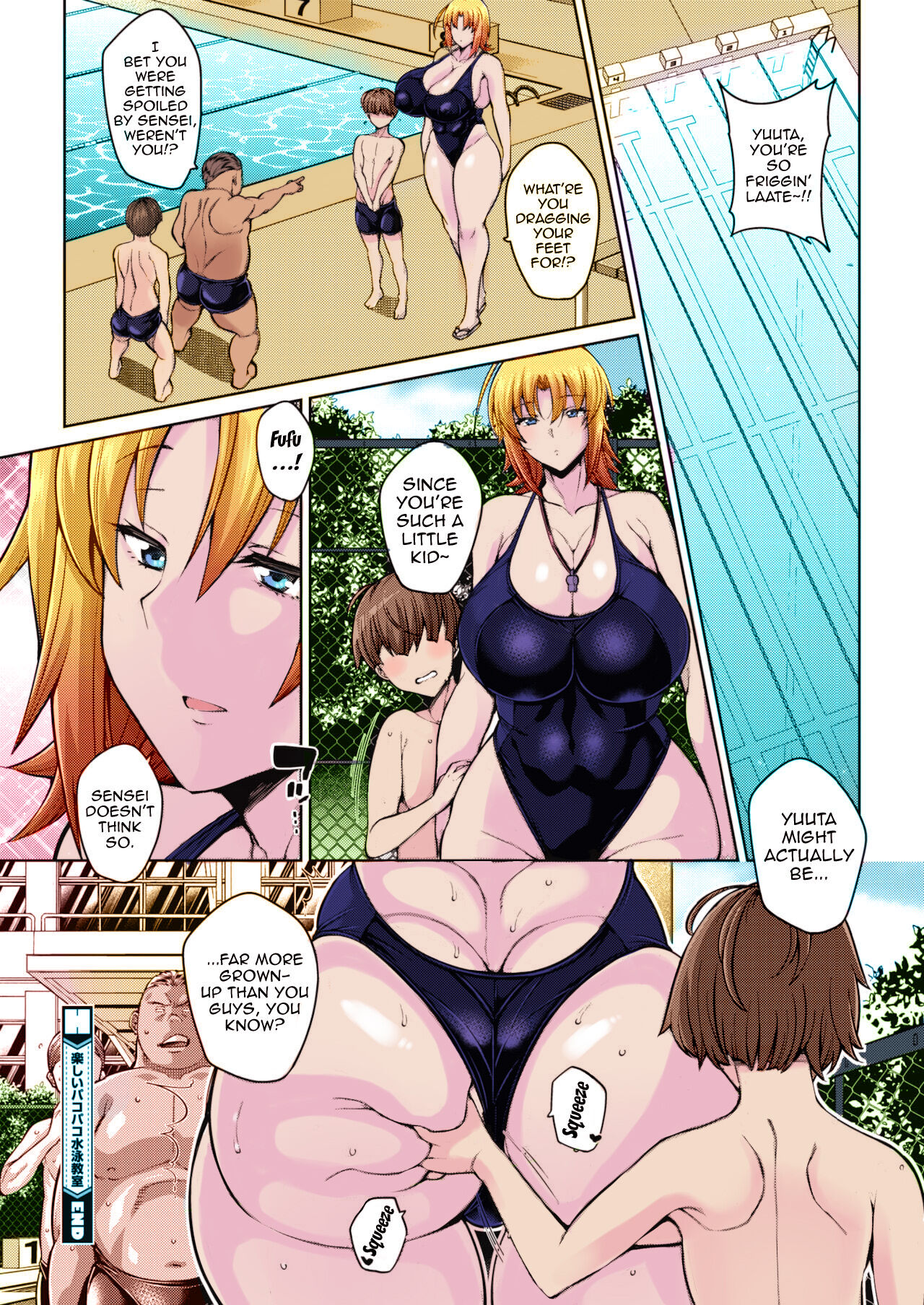 [Drachef]Tanoshii Pakopako Suiei Kyoushitsu | Fun Paco Paco Swimming Class(COMIC HOTMILK 2022-02) [English] {Doujins.com} [Colorized] [Decensored] [Digital] Page 20