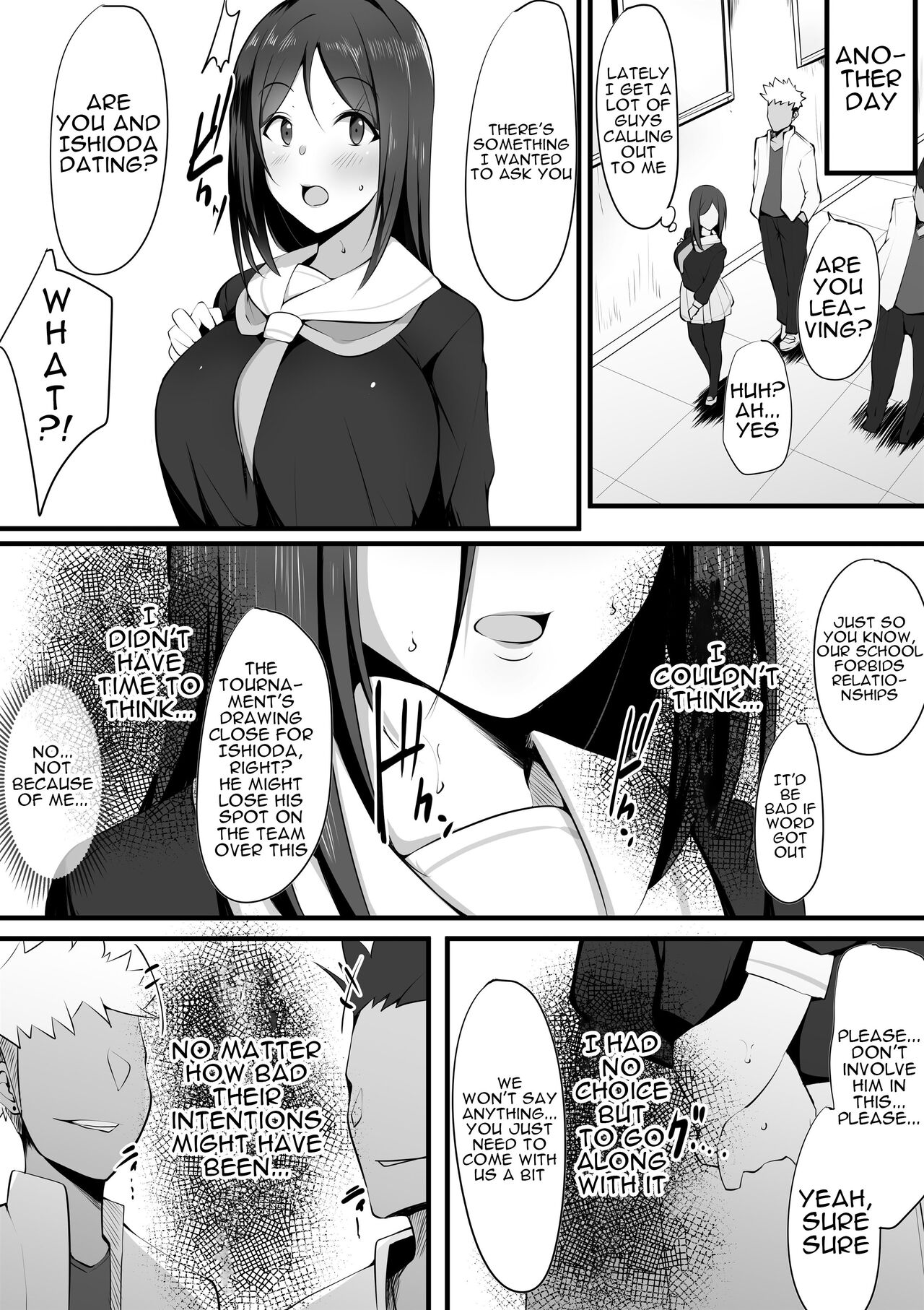[Nekohachi Eigyoubu (Neko Samurai)]Megane no Oku no Kimi ~Kanotorare~ | The Girl Behind The Glasses ~Girlfriend NTR~[English] {Doujins.com} Page 5