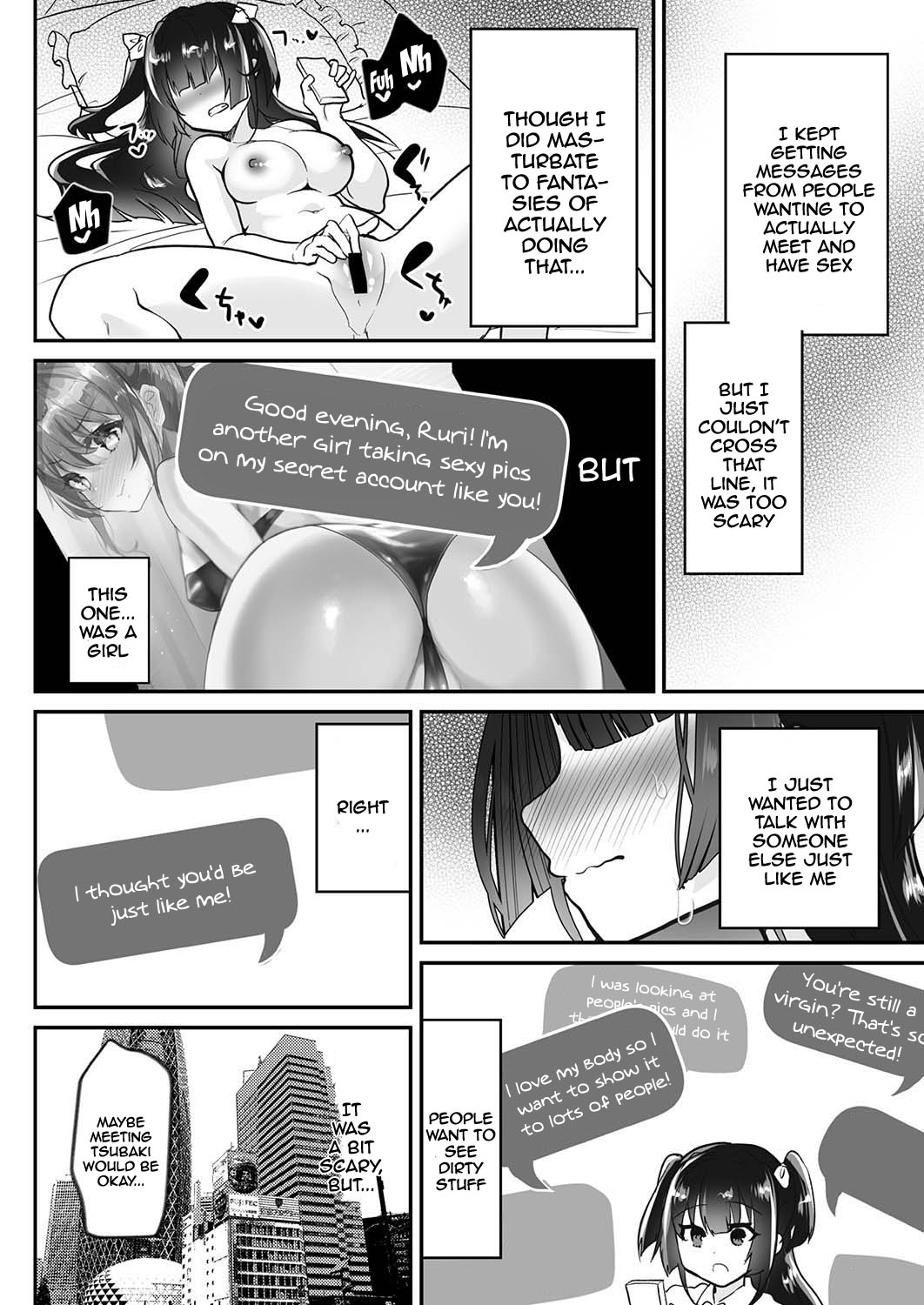 [Shimajiya (Shimaji)]Uraaka Ojou-sama Ruri-chan Damasare Off-pako Maso Pet-ka | I Managed To Trick Ruri-chan Who Was Using an Anonymous Account To An Offline Meet Where I Turned Her Into My Masochistic Pet[English] {Doujins.com} [Digital] Page 13