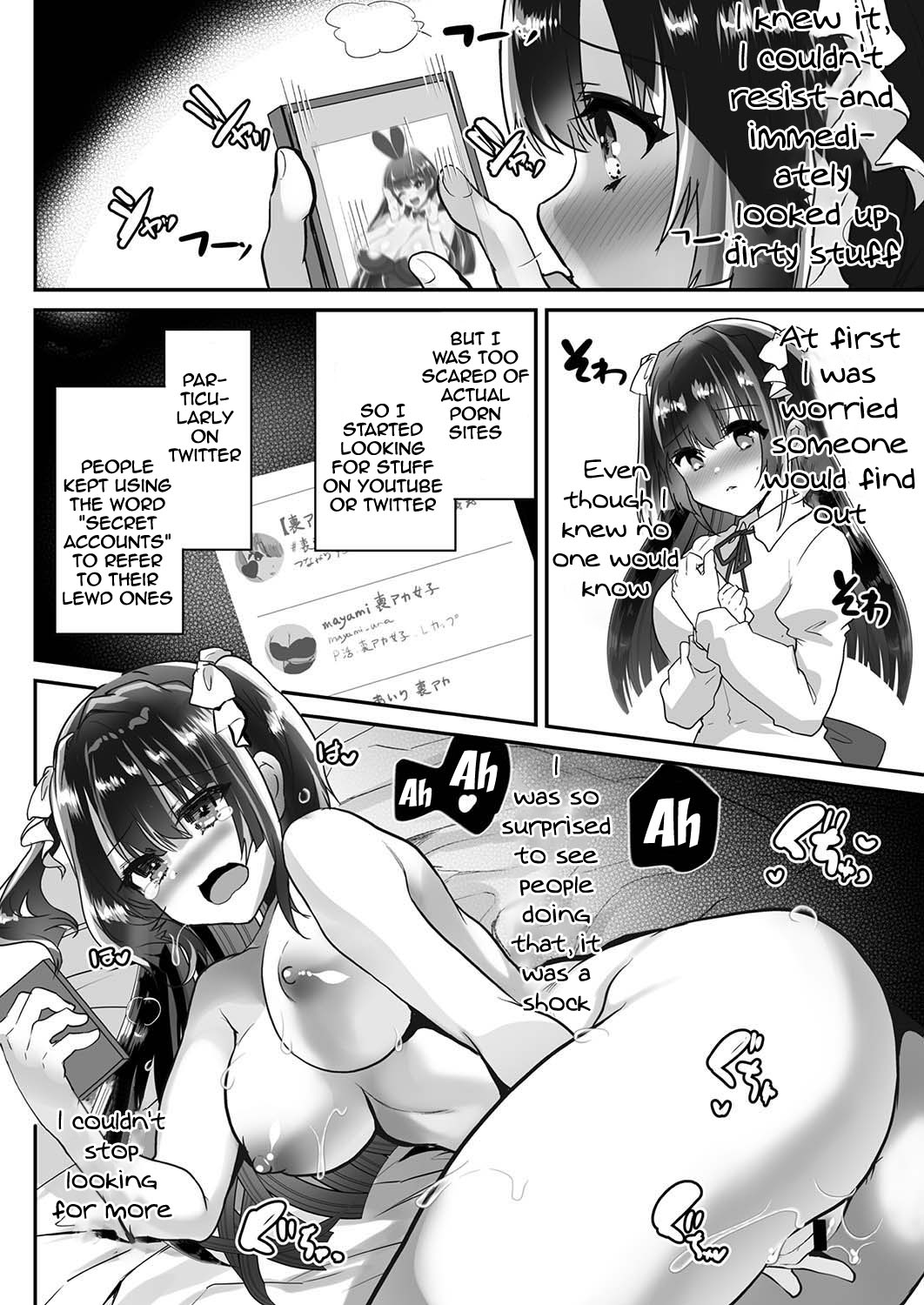 [Shimajiya (Shimaji)]Uraaka Ojou-sama Ruri-chan Damasare Off-pako Maso Pet-ka | I Managed To Trick Ruri-chan Who Was Using an Anonymous Account To An Offline Meet Where I Turned Her Into My Masochistic Pet[English] {Doujins.com} [Digital] Page 6