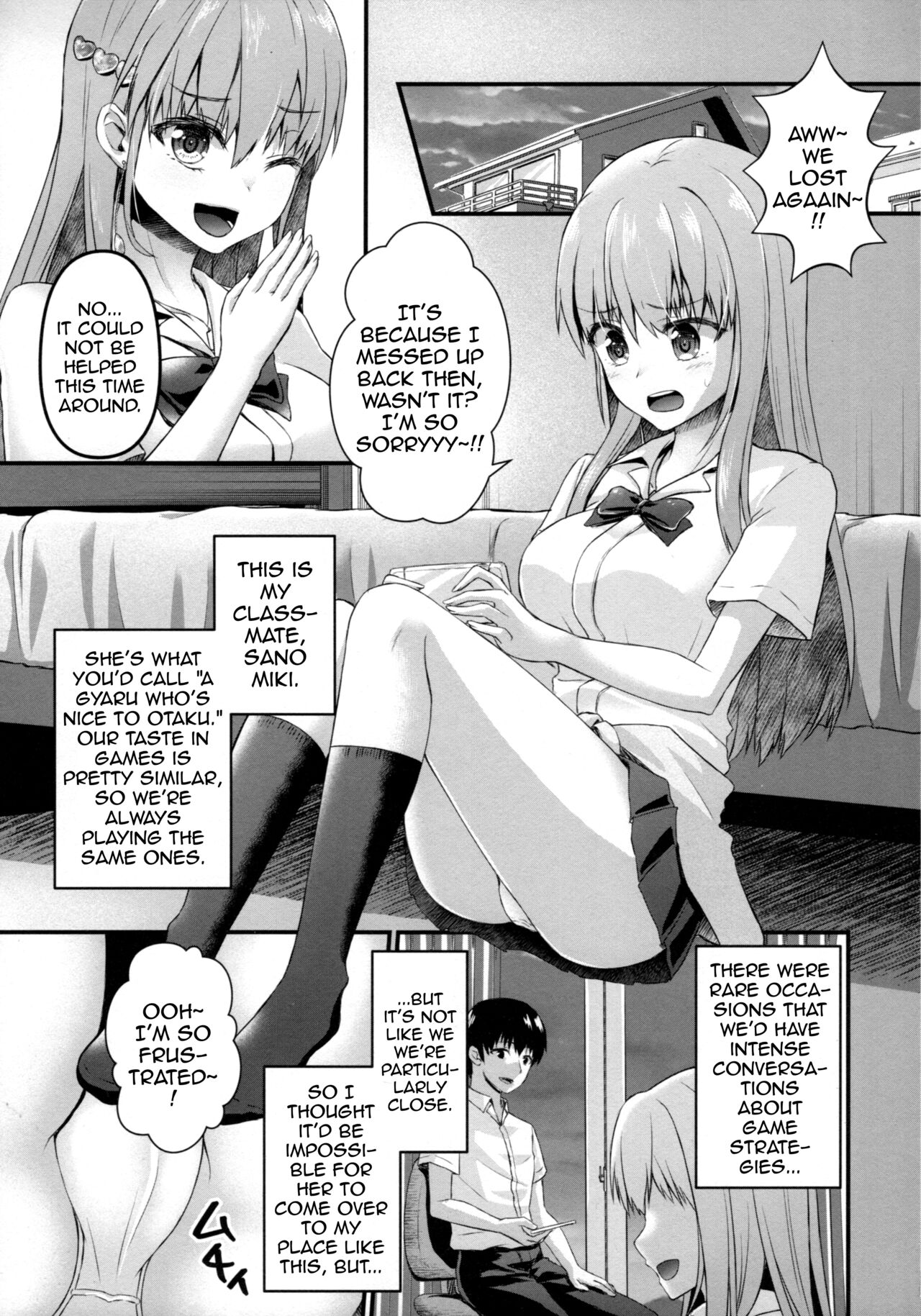 (COMIC1 BS-sai Special) [senarinko (Sena Rinko)]Otaku ni Yasashii Gyaru to Gemu mo Sekkusu mo Kouryaku Shite Mita | This Gal Tries To Beat An Otaku At Both Games And Sex[English] {Doujins.com} Page 4