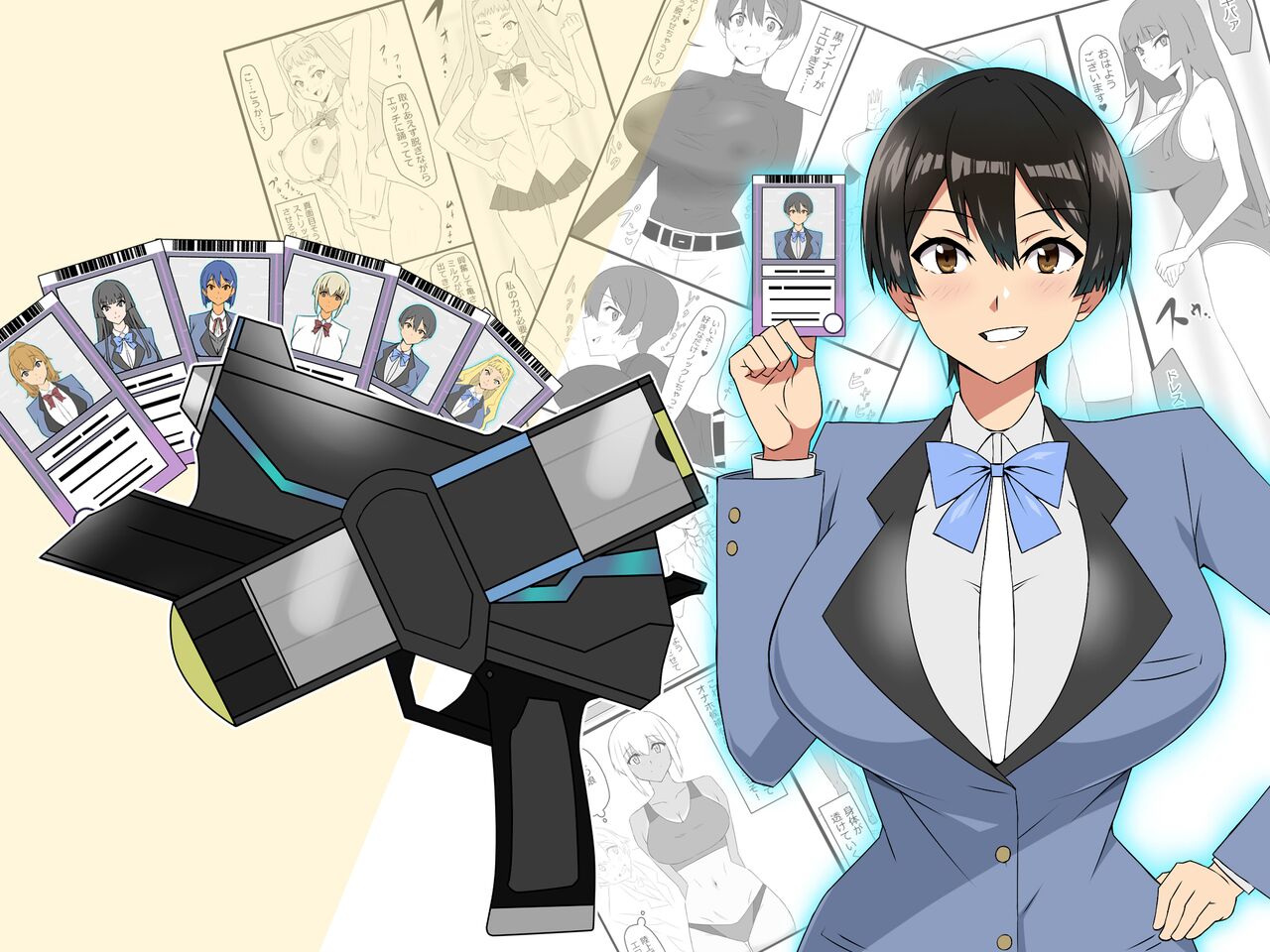 [Circle Kagemusya (Kagemusya)]"Shoukanjuu DX DeliHealizer" ver. 2 ~Card kara Josei o Shoukan shite Ecchi suru Ohanashi~ | Shoukanjuu DX DeliHealizer ver. 2 ~A Story About Summoning Girls From Cards to Fuck Them~[English] {Doujins.com} Page 2