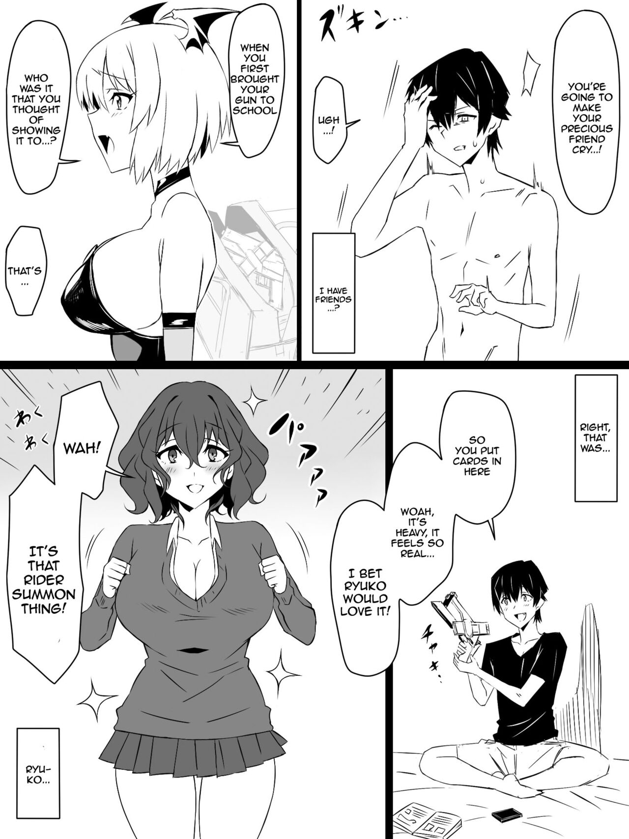 [Circle Kagemusya (Kagemusya)]"Shoukanjuu DX DeliHealizer" ver. 3 ~Card kara Josei o Shoukan shite Ecchi suru Ohanashi~[English] {Doujins.com} Page 43