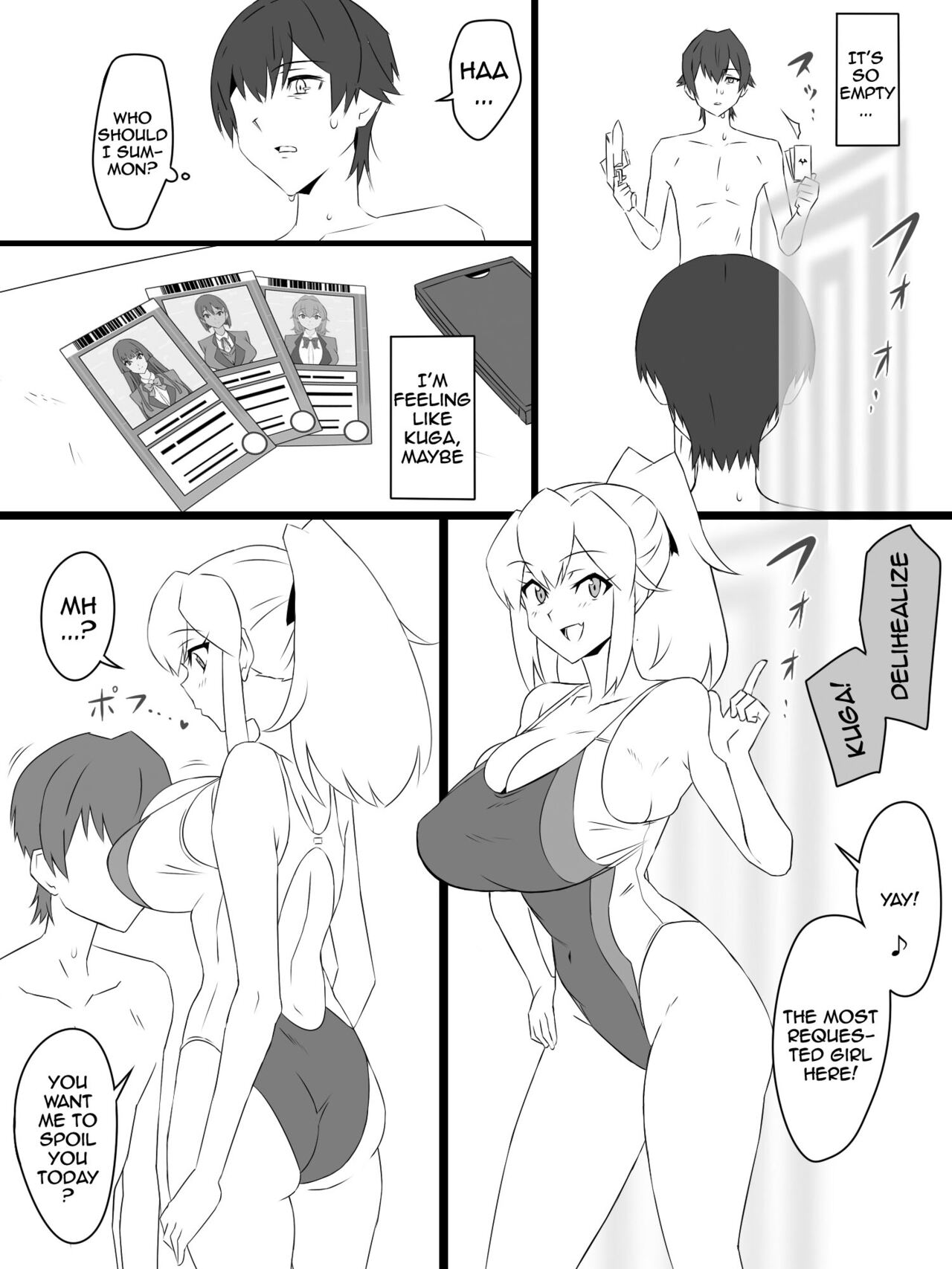 [Circle Kagemusya (Kagemusya)]"Shoukanjuu DX DeliHealizer" ver. 3 ~Card kara Josei o Shoukan shite Ecchi suru Ohanashi~[English] {Doujins.com} Page 6