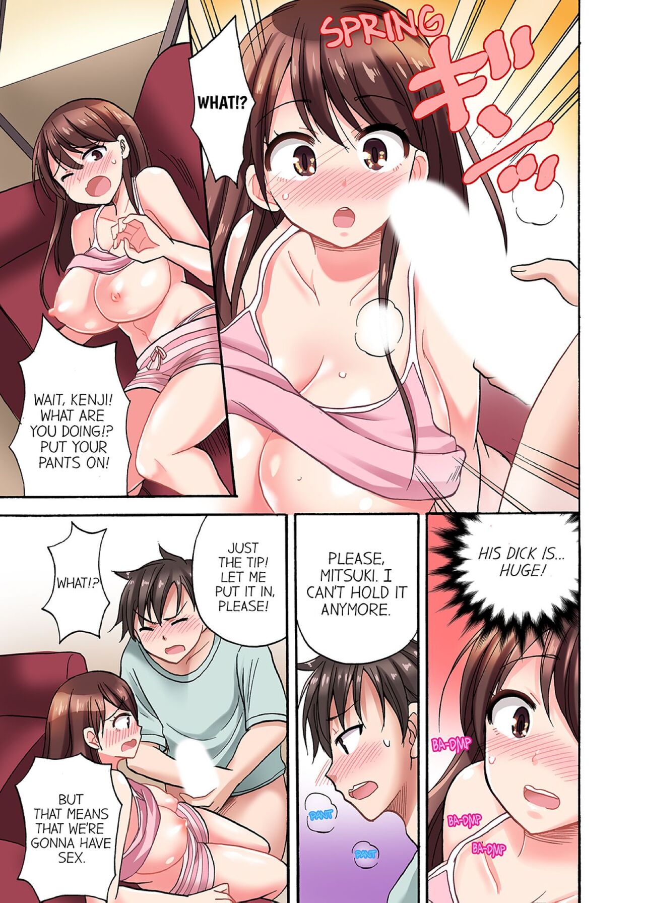 [Maimu Kotobuki]You Said Just the Tip… I Asked My Brother's Girlfriend to Have Sex With Me Without a Condom!!(Ch.01-77) [English] Page 14