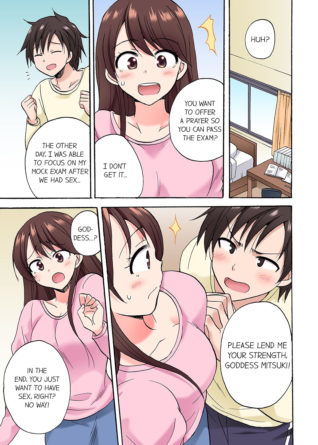[Maimu Kotobuki]You Said Just the Tip… I Asked My Brother's Girlfriend to Have Sex With Me Without a Condom!!(Ch.01-77) [English] Page 342