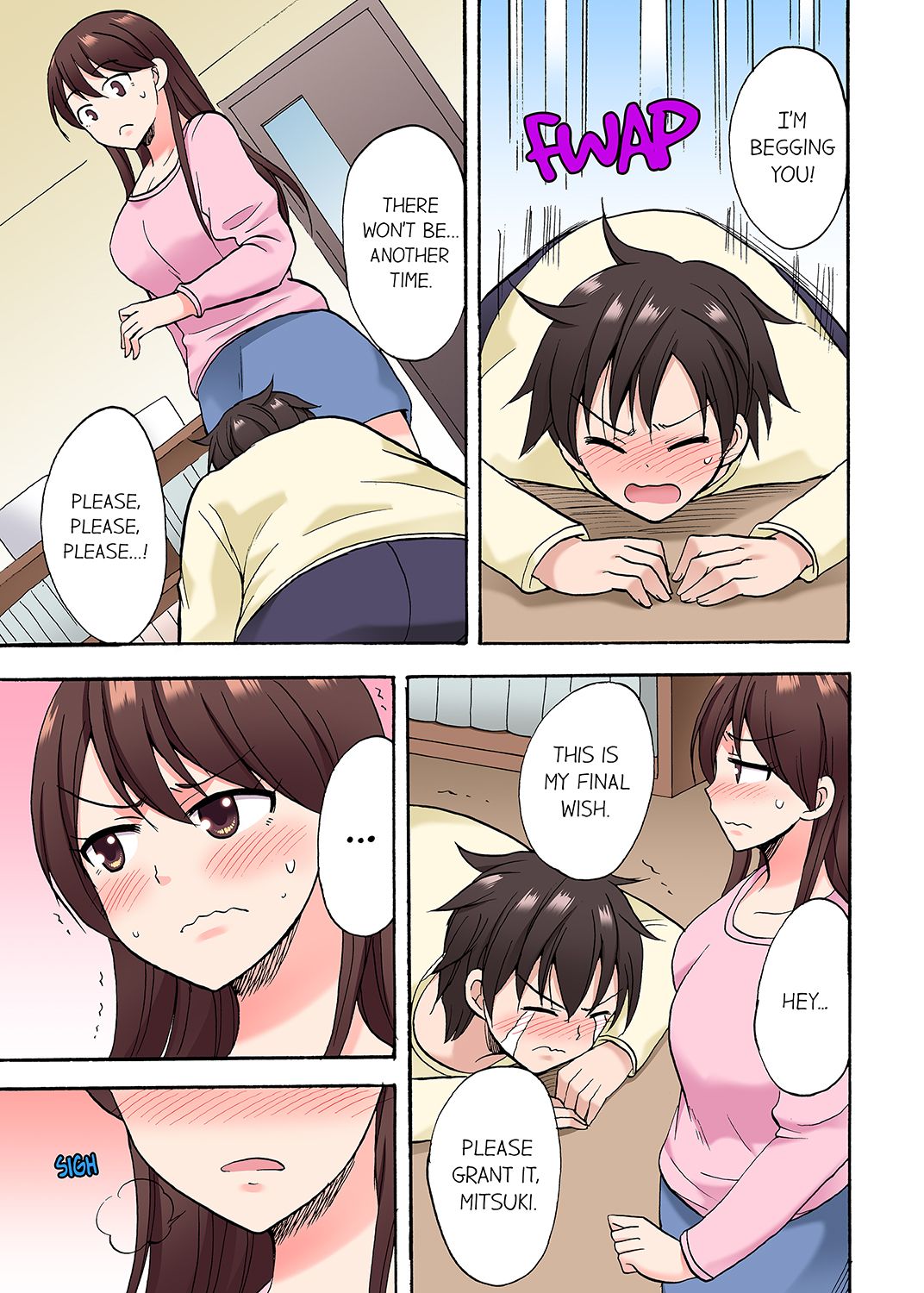 [Maimu Kotobuki]You Said Just the Tip… I Asked My Brother's Girlfriend to Have Sex With Me Without a Condom!!(Ch.01-77) [English] Page 344