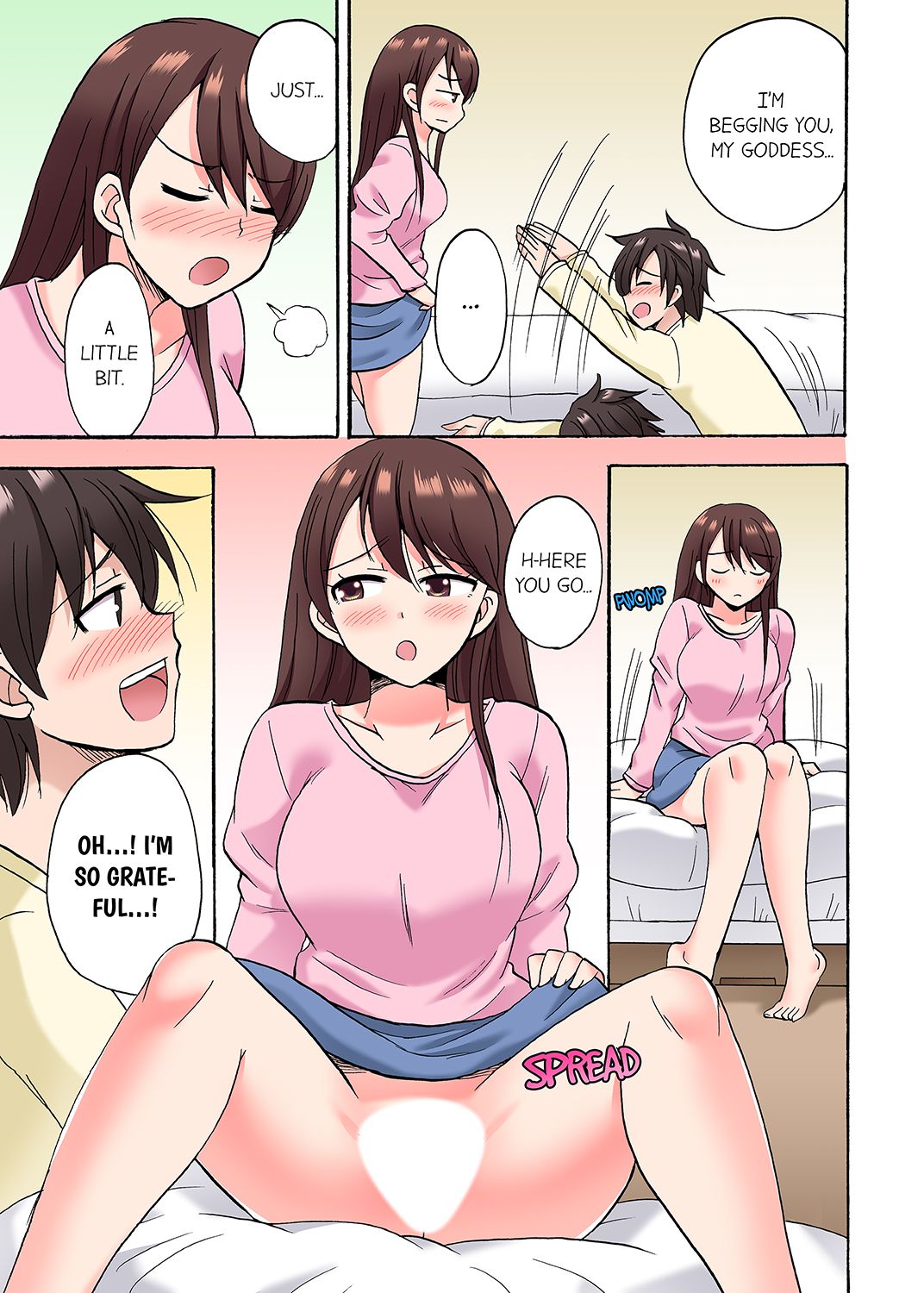 [Maimu Kotobuki]You Said Just the Tip… I Asked My Brother's Girlfriend to Have Sex With Me Without a Condom!!(Ch.01-77) [English] Page 348