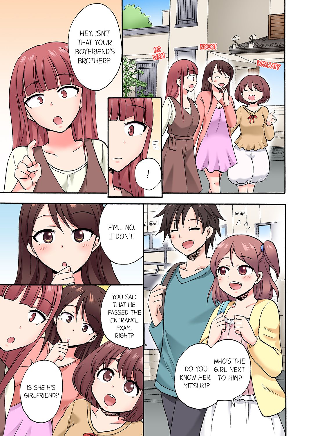 [Maimu Kotobuki]You Said Just the Tip… I Asked My Brother's Girlfriend to Have Sex With Me Without a Condom!!(Ch.01-77) [English] Page 374