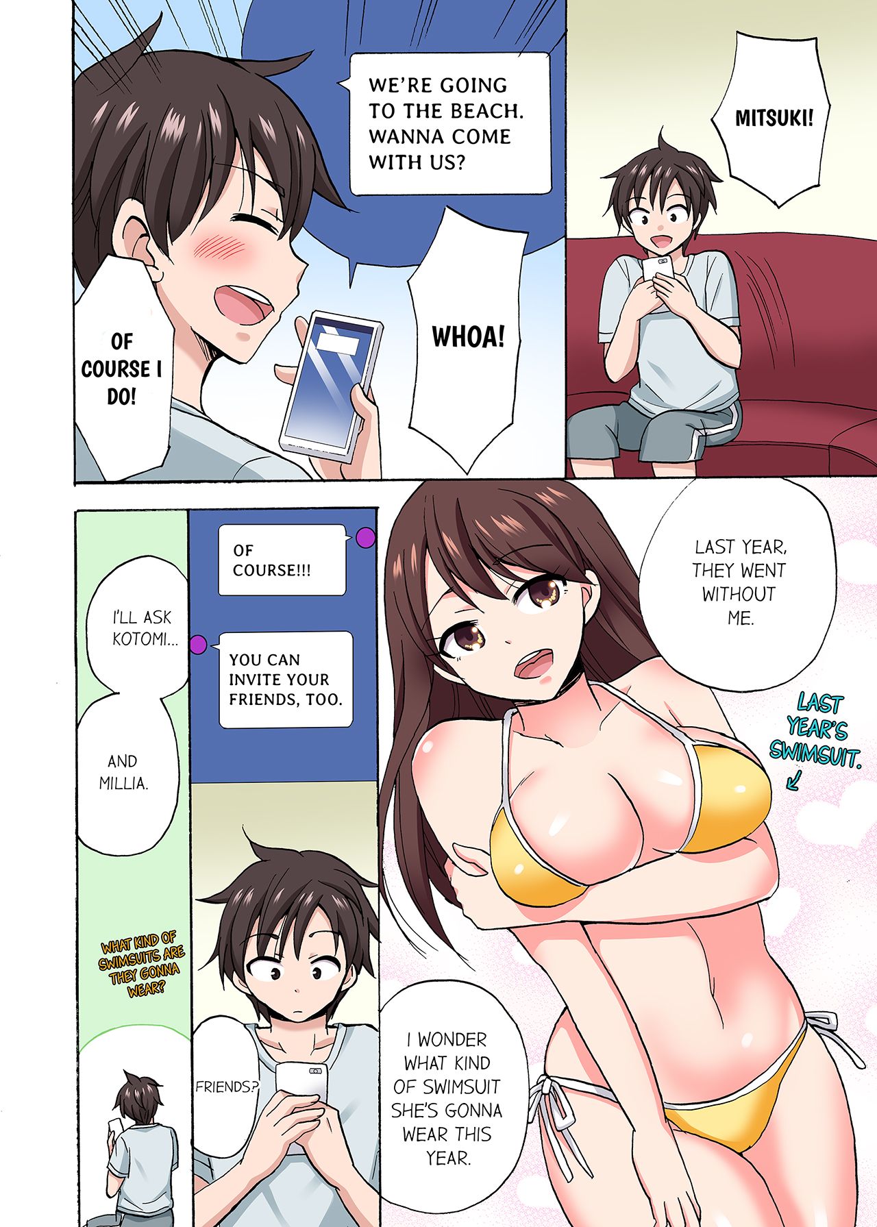 [Maimu Kotobuki]You Said Just the Tip… I Asked My Brother's Girlfriend to Have Sex With Me Without a Condom!!(Ch.01-77) [English] Page 559