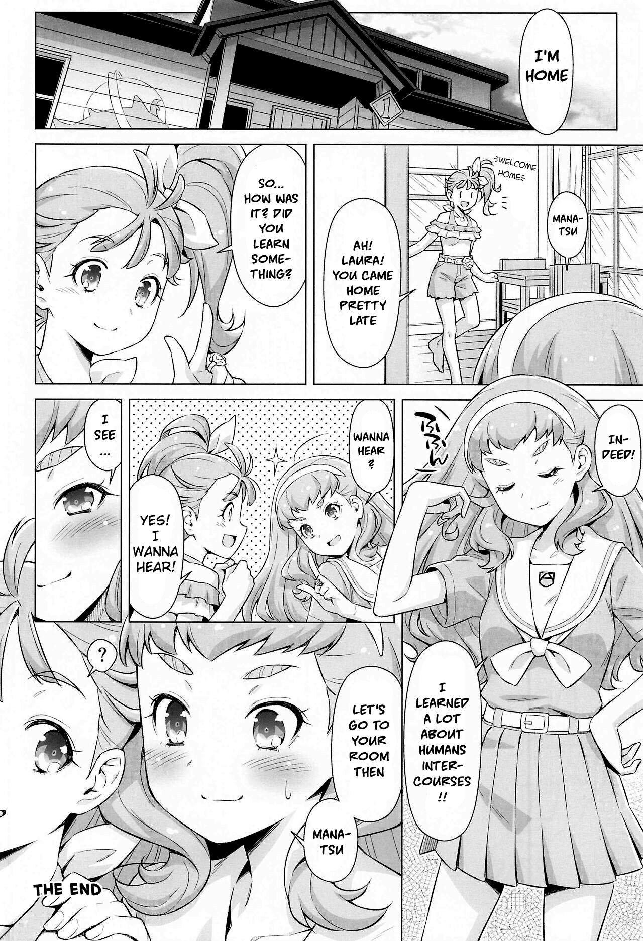 [ACID EATERS (Kazuma Muramasa)]Ningen no Obenkyou(Tropical-Rouge! PreCure) [English] Page 31