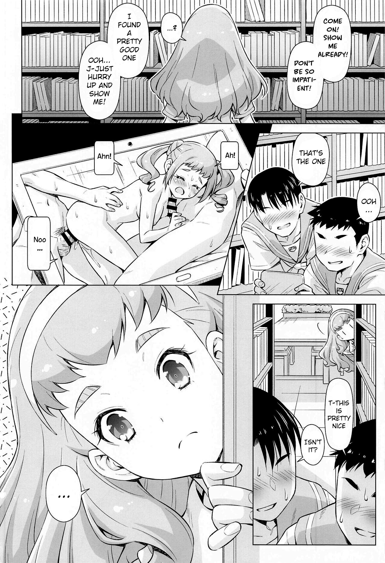 [ACID EATERS (Kazuma Muramasa)]Ningen no Obenkyou(Tropical-Rouge! PreCure) [English] Page 7