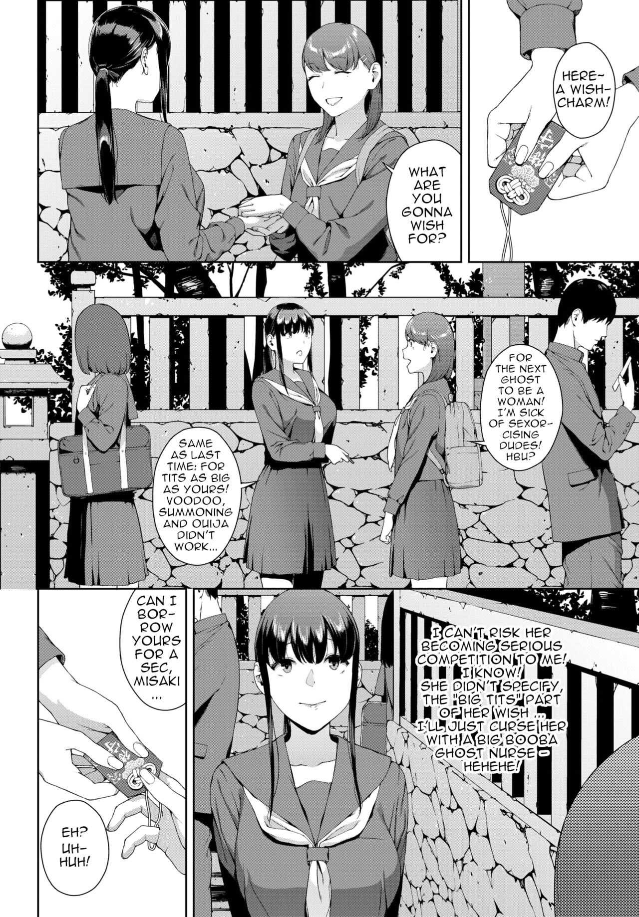 [Iwasaki Yuuki]Omamori | Charm(COMIC BAVEL 2022-10) [English] [menospeaknihongo] [Digital] Page 28
