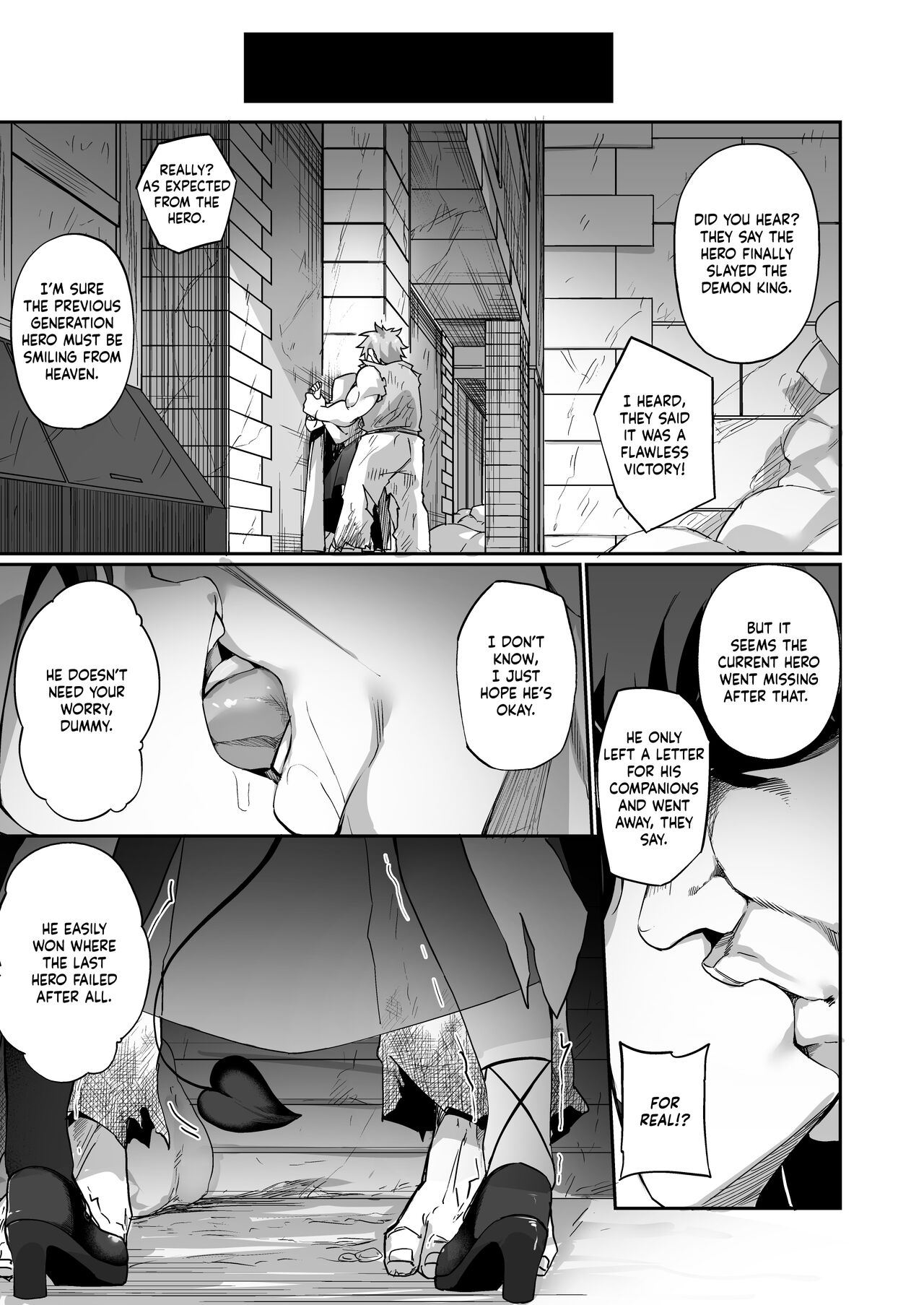 [Slime no Kanmuri (Kanmuri)]Maou ni Idonda Yuusha ga Succubus ni Ochite iku Hanashi | The Hero That Defeated the Demon Lord ♂ Falls Into a Succubus[English] [Kinsei Translations] Page 6
