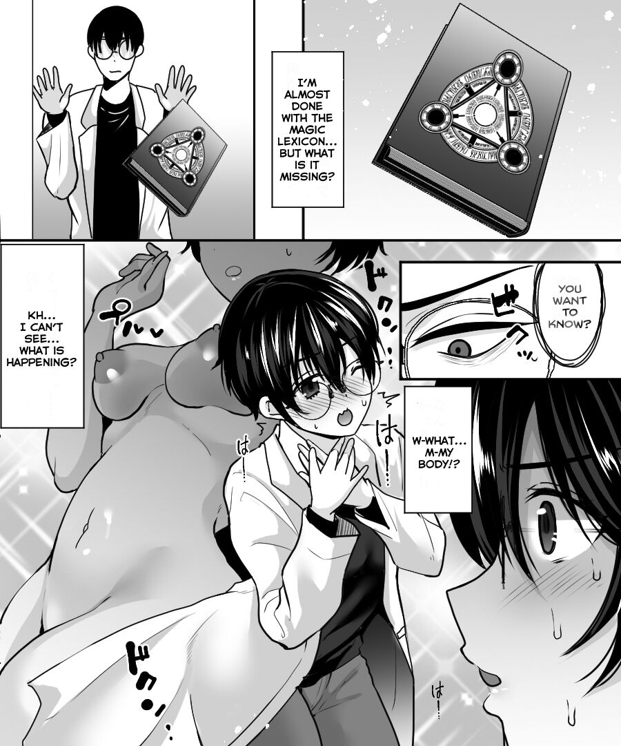 [Amuai Okashi Seisakusho (Labui)]Aku no Kagakusha, Mahou Shoujo ni Tenshoku Shimasu!?[English] [Shuten Doujin] Page 3