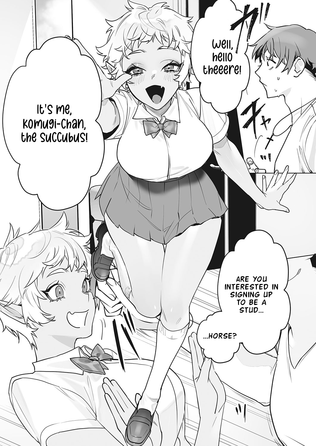 [Shishamo]Inma Kanyuu Komugi-chan | A Dance With Komugi-chan the Succubus(COMIC ExE 38) [English] [Nisor] [Digital] Page 3