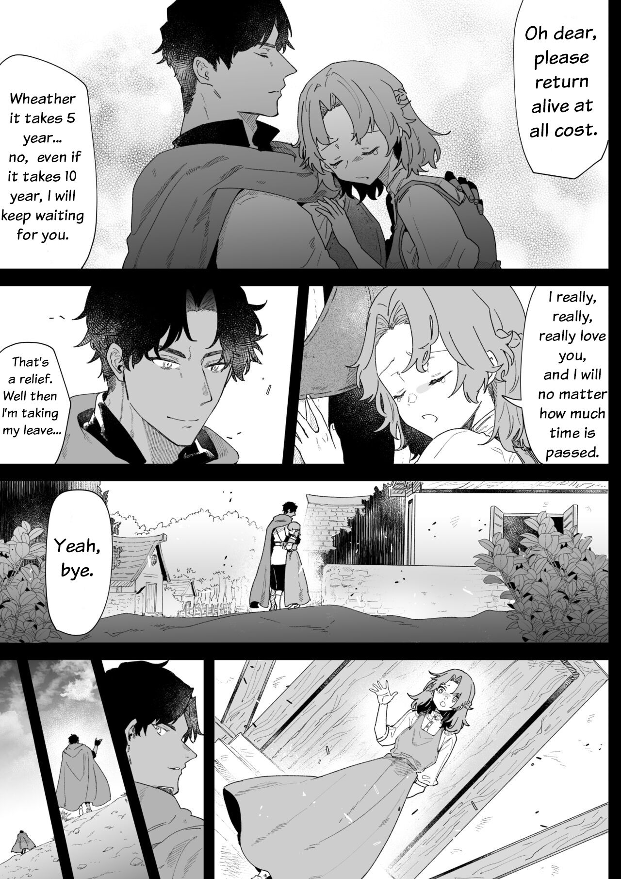 [Shishikura Sendou]Ichisennen no Ai o Shinjite - Believe in One Thousand Years of Love Ch.1[47seconds] [English] [Digital] Page 2