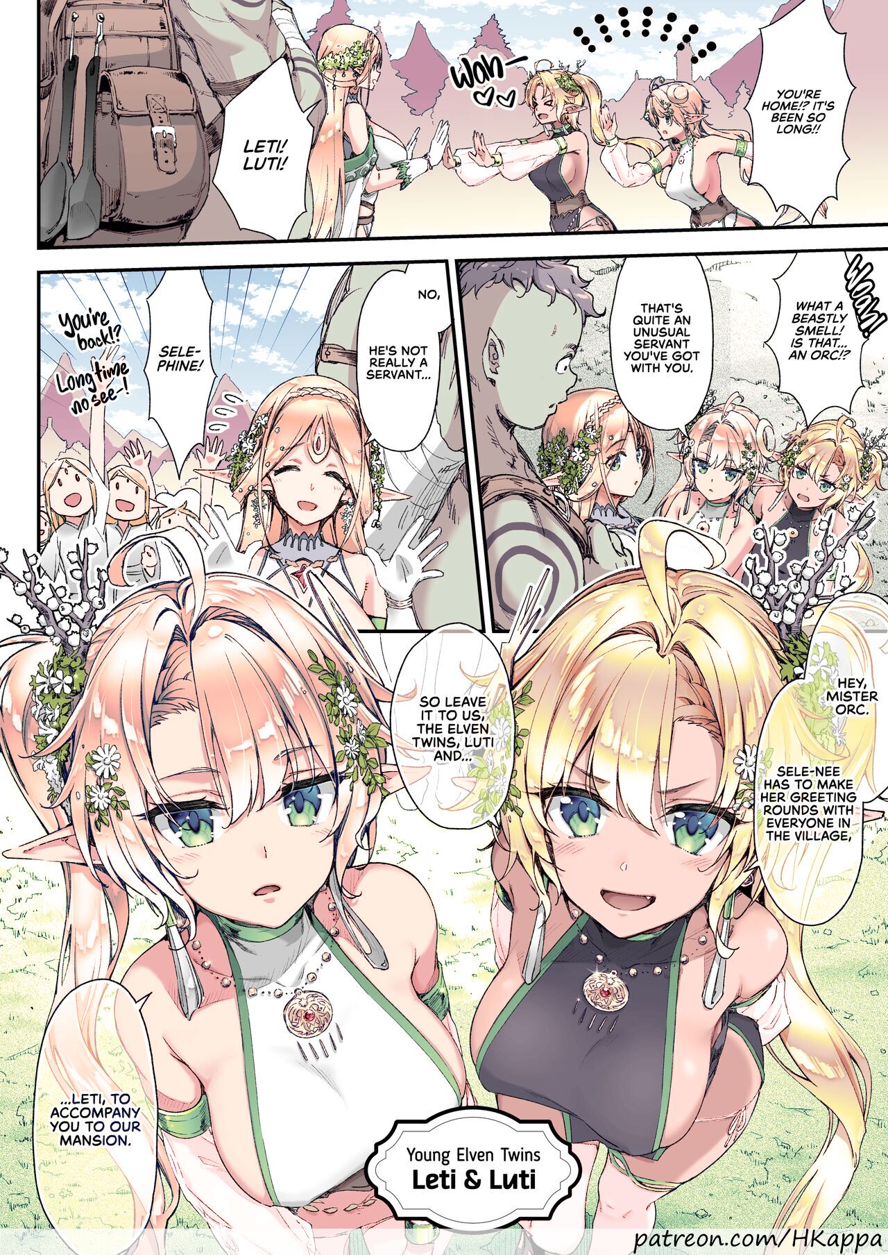 [Ichinose Land]Oideyo! Midarana Elf no Mori | Come to the Forest of the Lewd Elves![English] [RedLantern] [Colorized] [Digital] Page 2