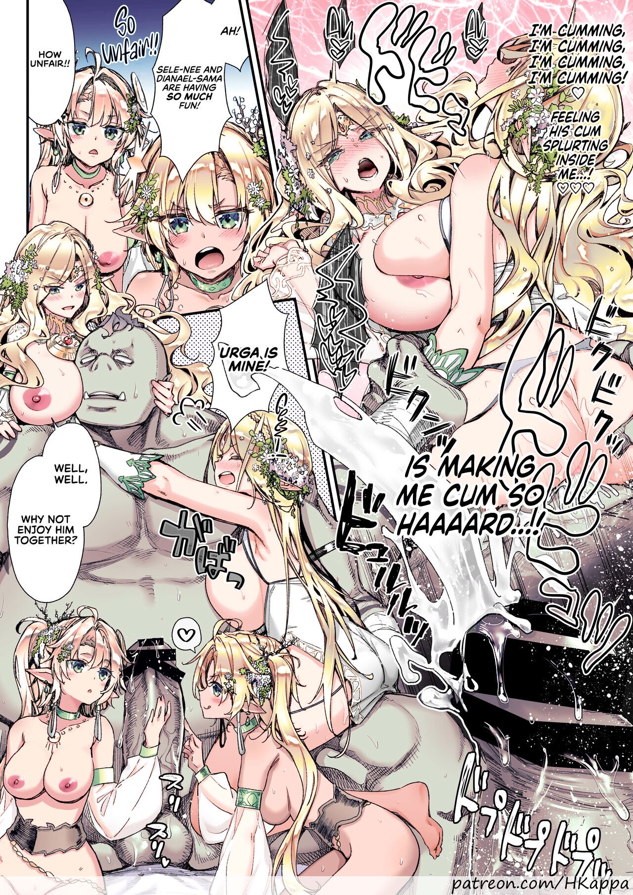 [Ichinose Land]Oideyo! Midarana Elf no Mori | Come to the Forest of the Lewd Elves![English] [RedLantern] [Colorized] [Digital] Page 26